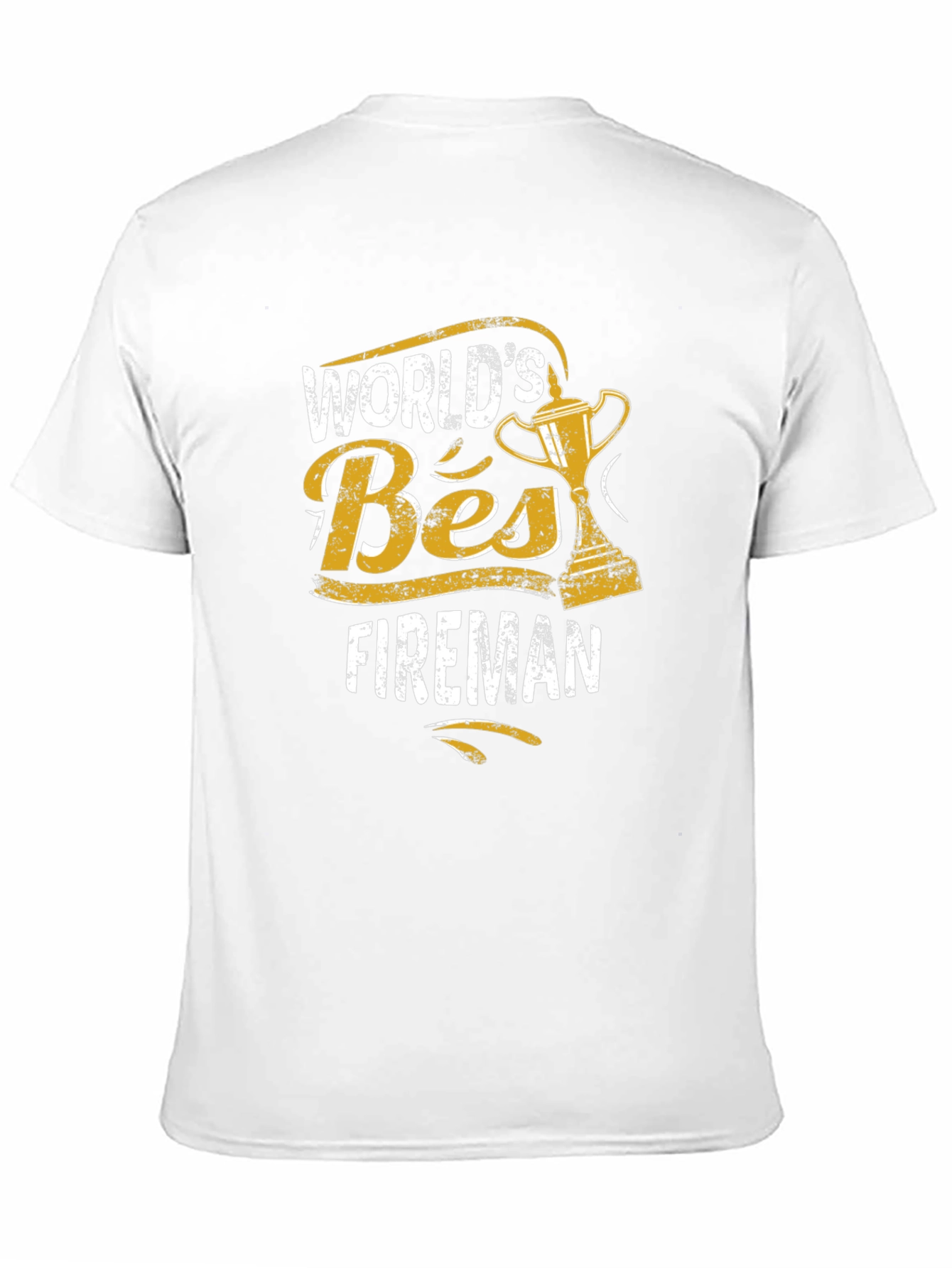 Worlds Best Fireman Graphic T-Shirt