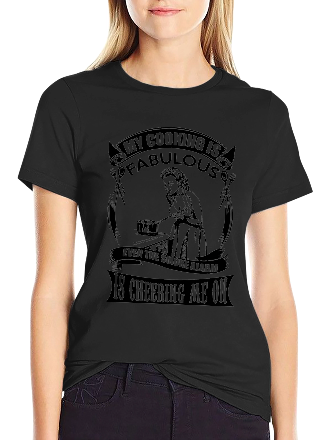 Funny Cooking T-Shirt - My Cooking is Fabulous