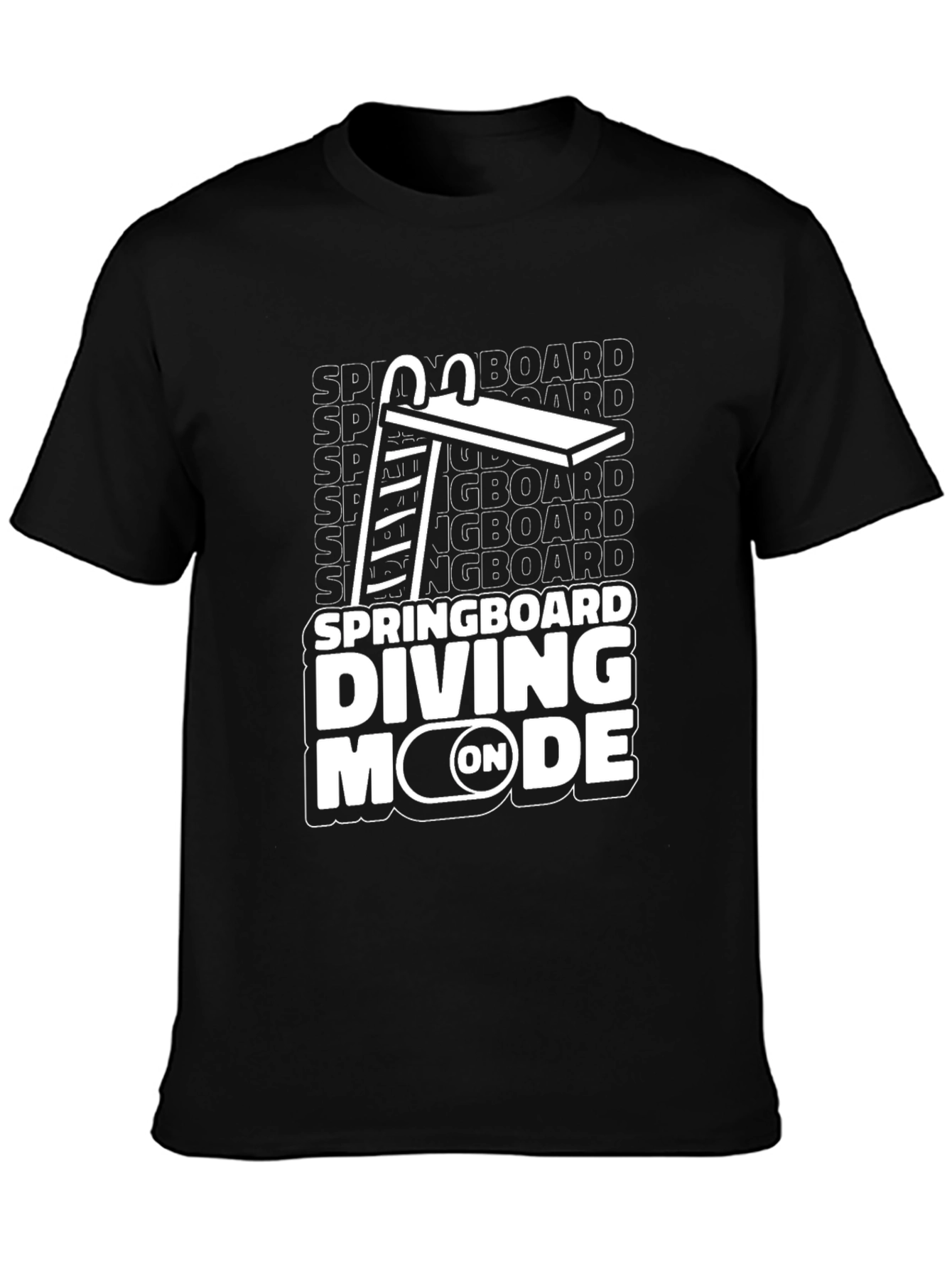 Springboard Diving Mode On T-Shirt