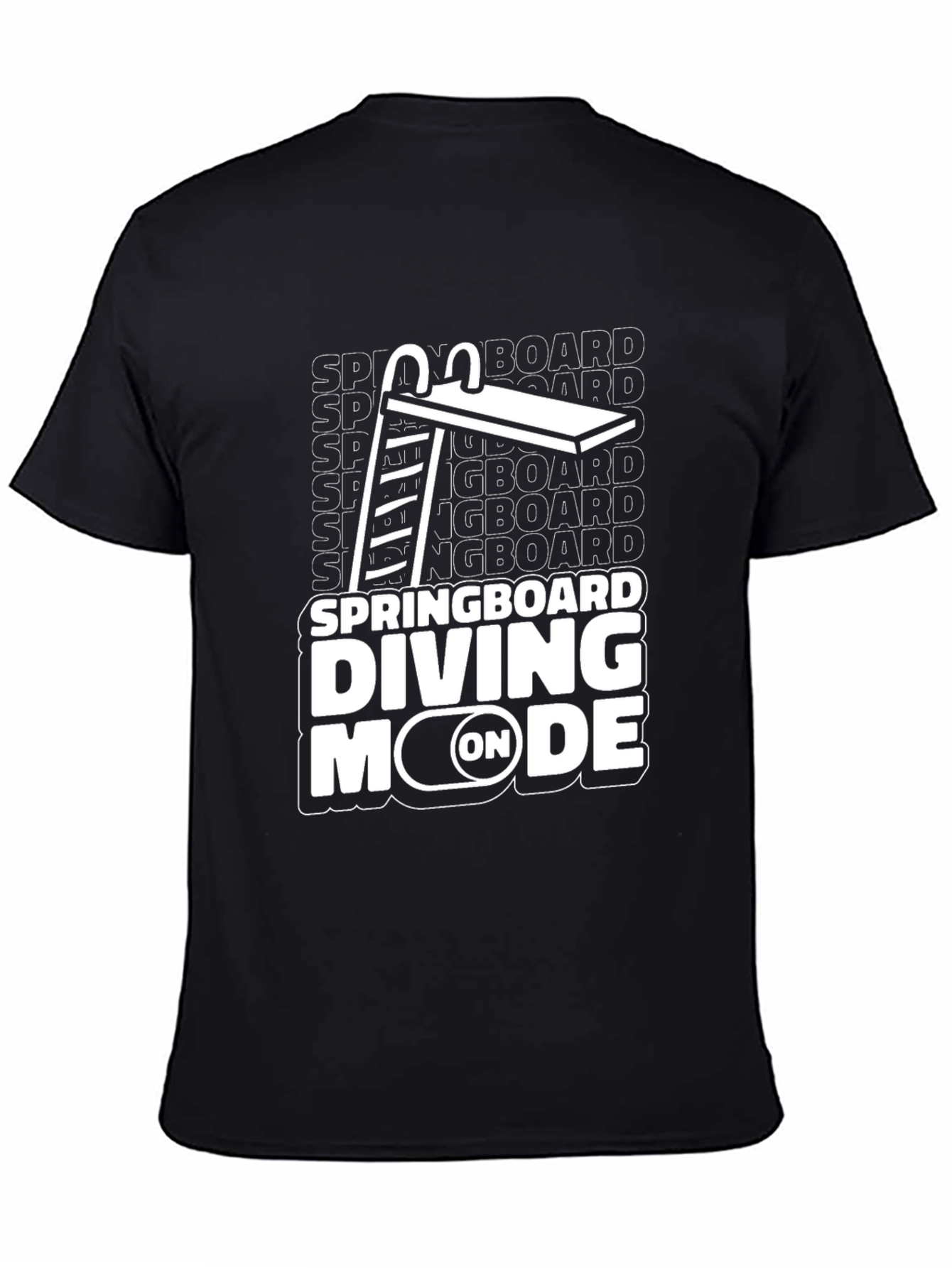 Springboard Diving Mode On T-Shirt