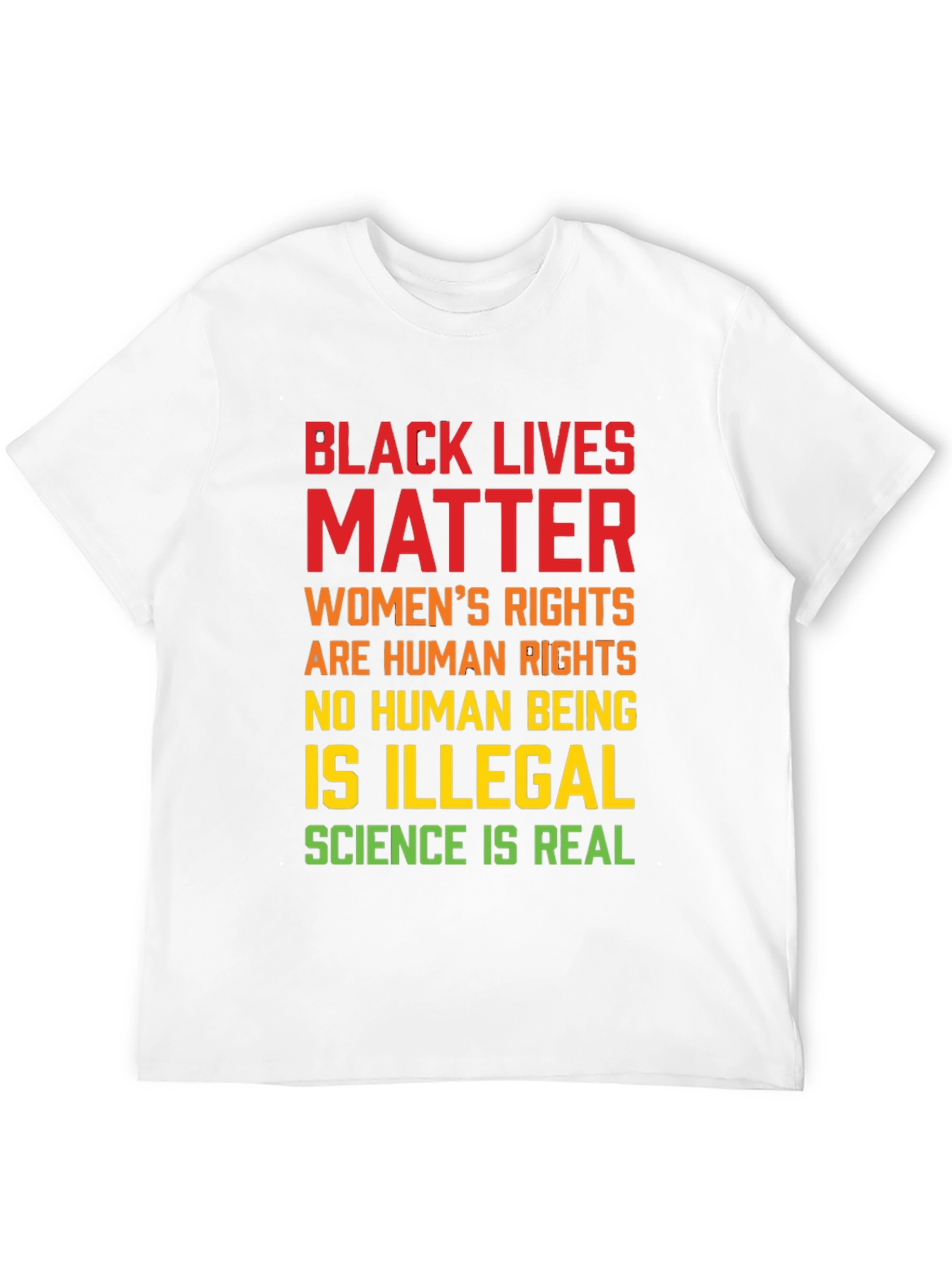 Black Lives Matter Graphic T-Shirt: Equality & Justice