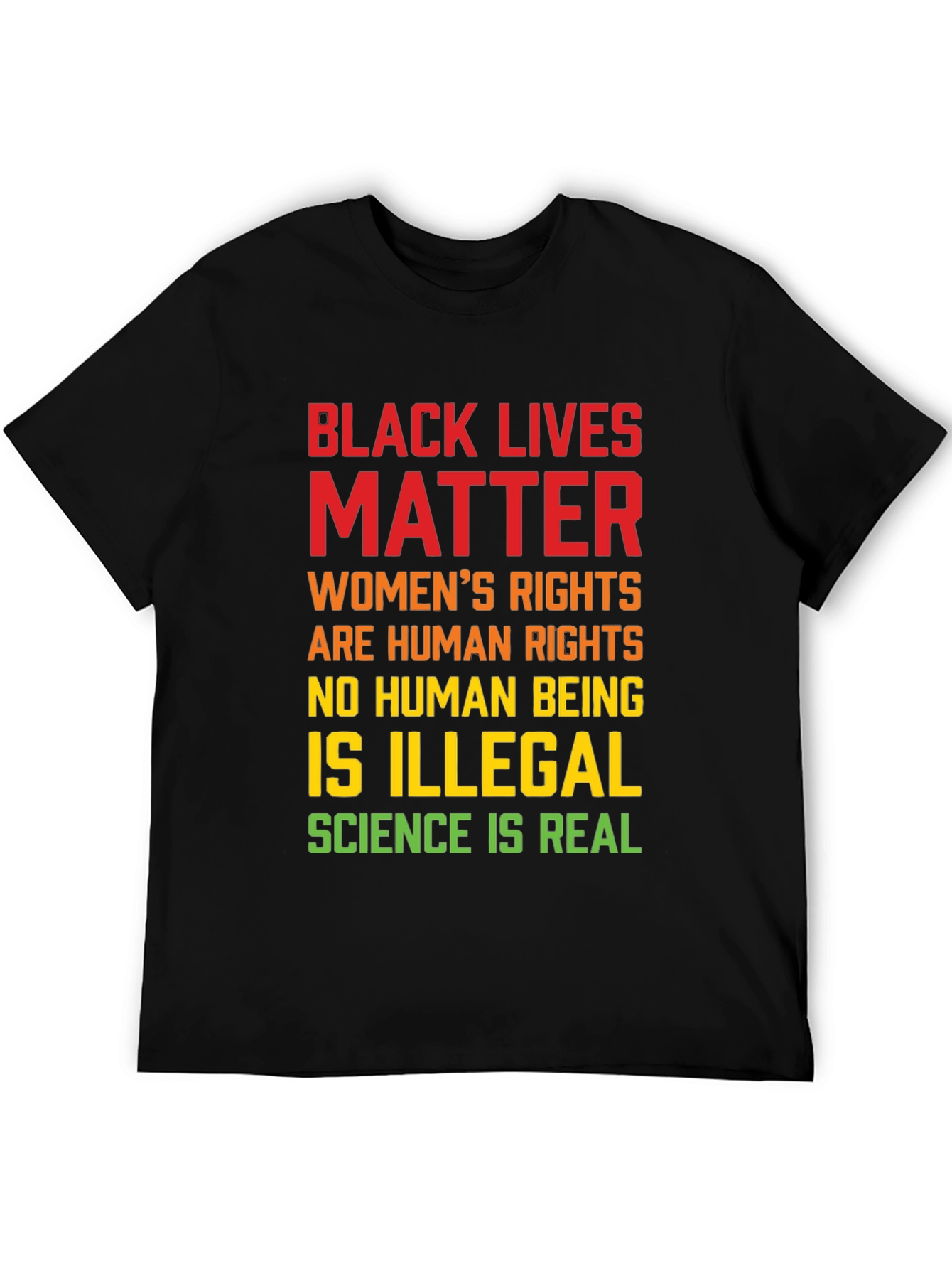 Black Lives Matter Graphic T-Shirt: Equality & Justice