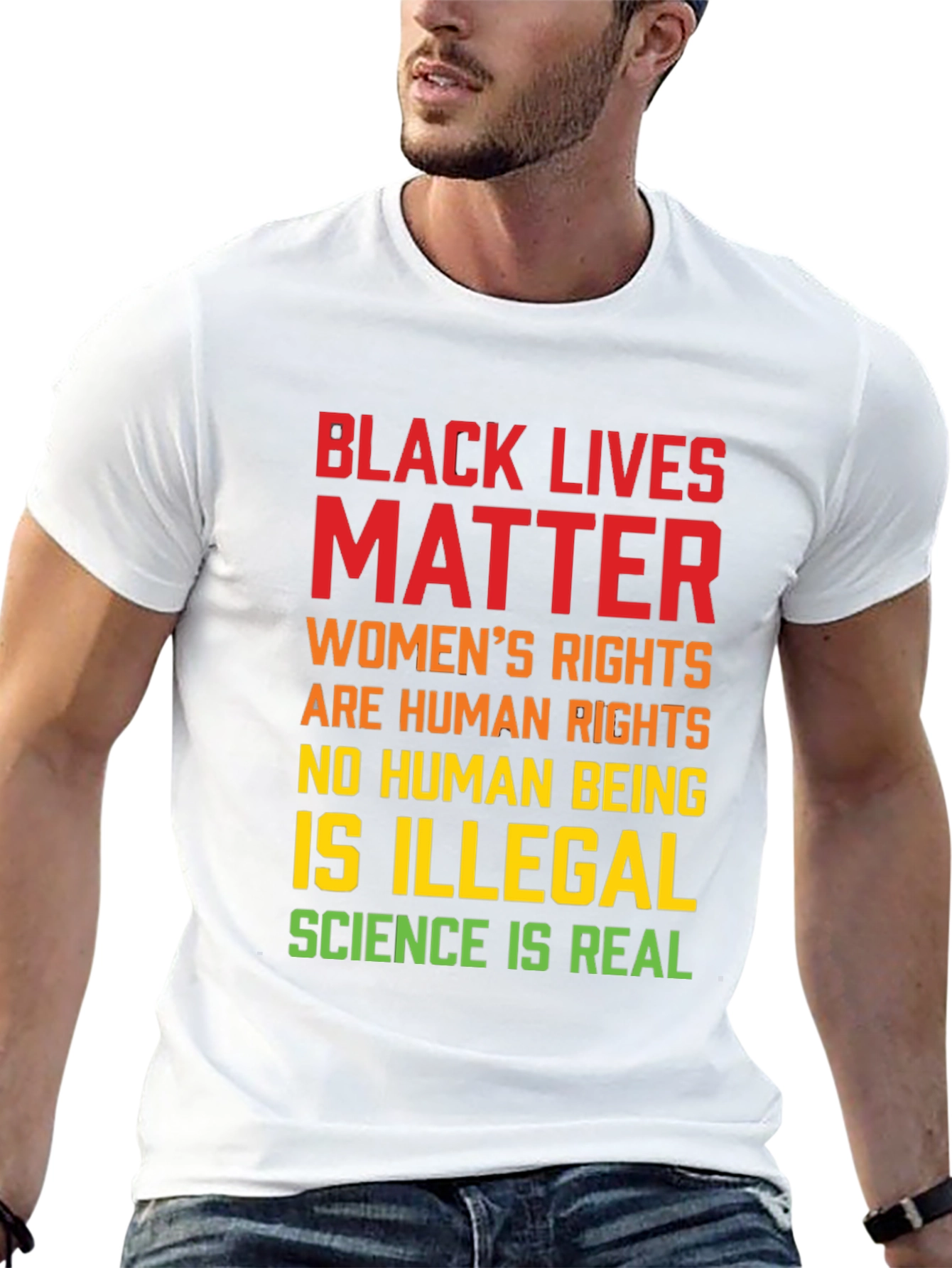 Black Lives Matter Graphic T-Shirt: Equality & Justice