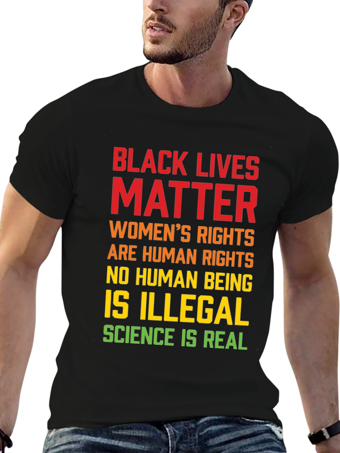 Black Lives Matter Graphic T-Shirt: Equality & Justice