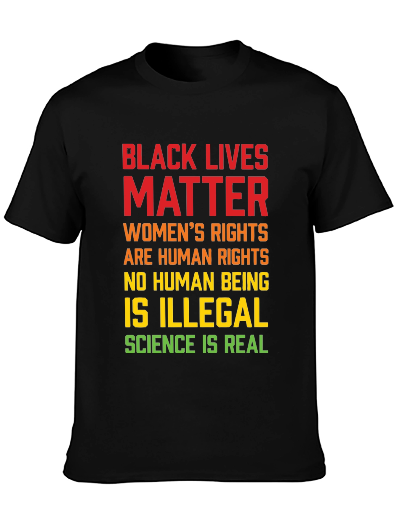 Black Lives Matter Graphic T-Shirt: Equality & Justice