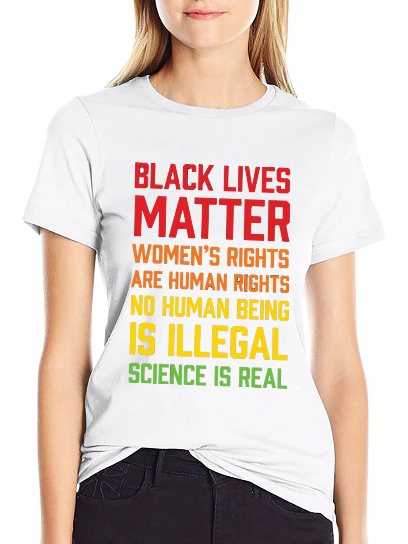 Black Lives Matter Graphic T-Shirt: Equality & Justice
