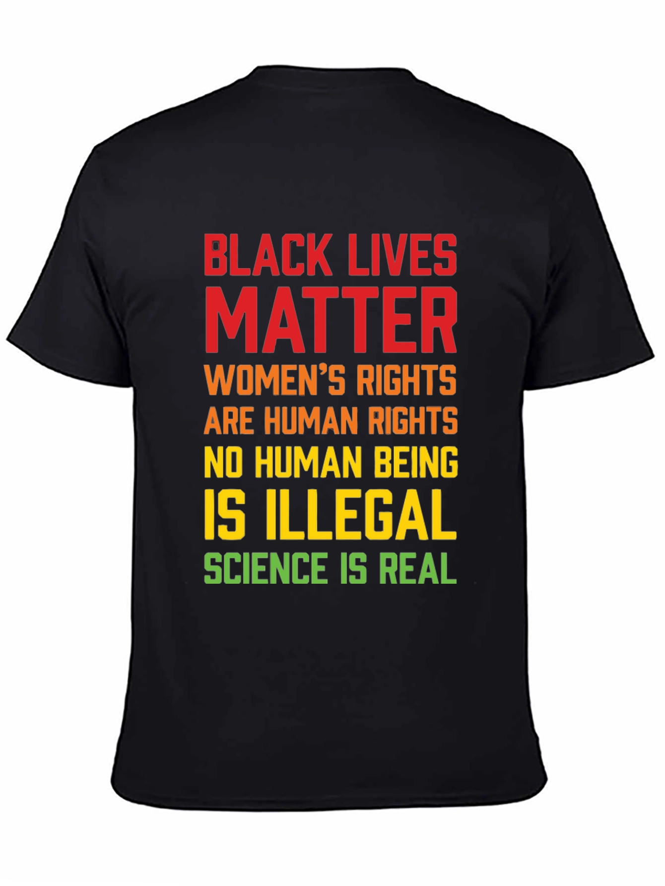 Black Lives Matter Graphic T-Shirt: Equality & Justice
