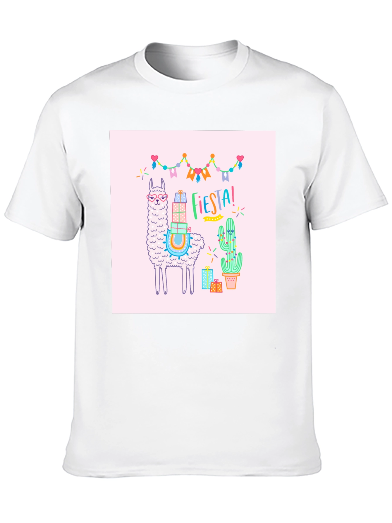 Fiesta Llama Graphic T-Shirt
