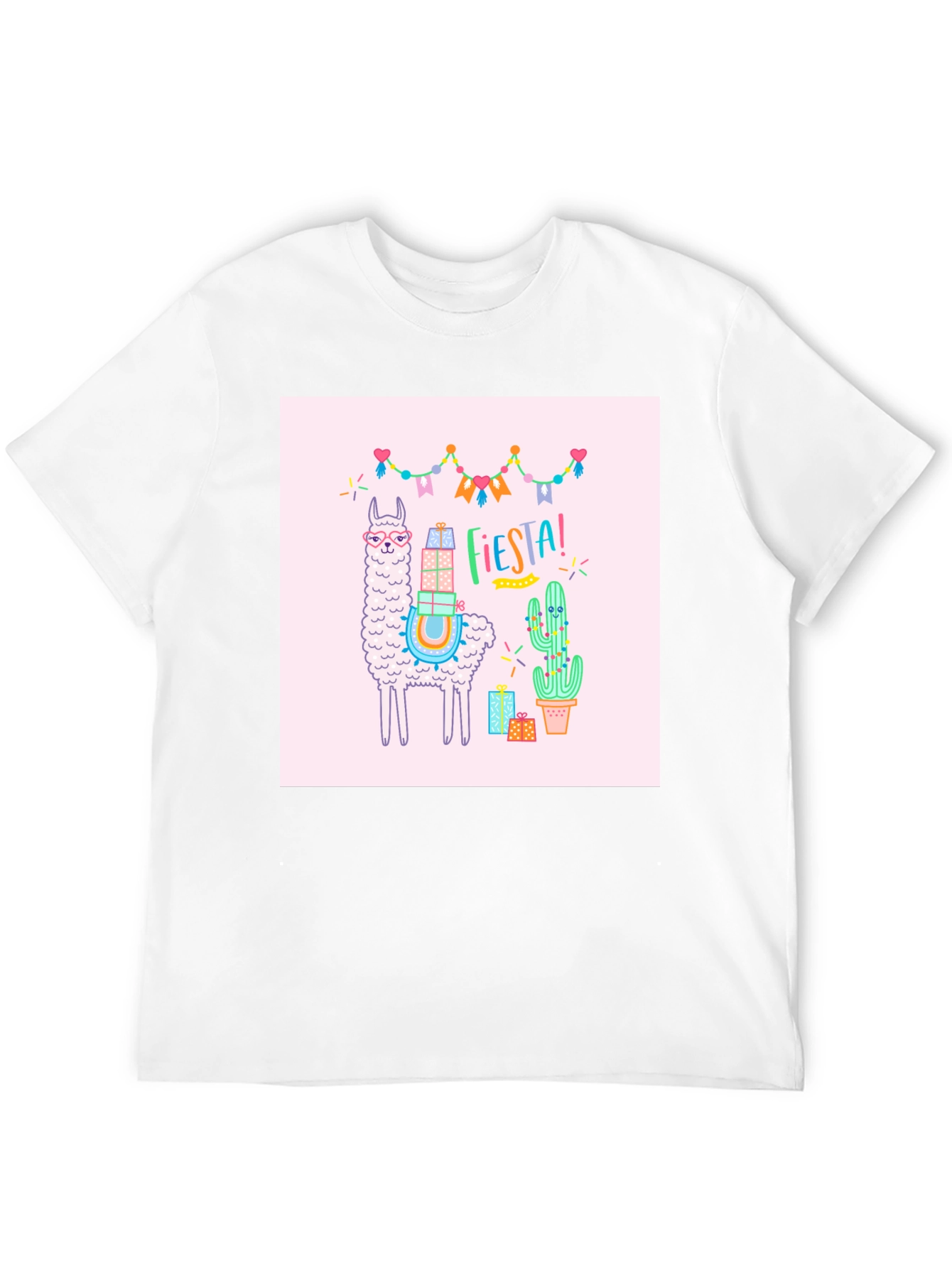 Fiesta Llama Graphic T-Shirt