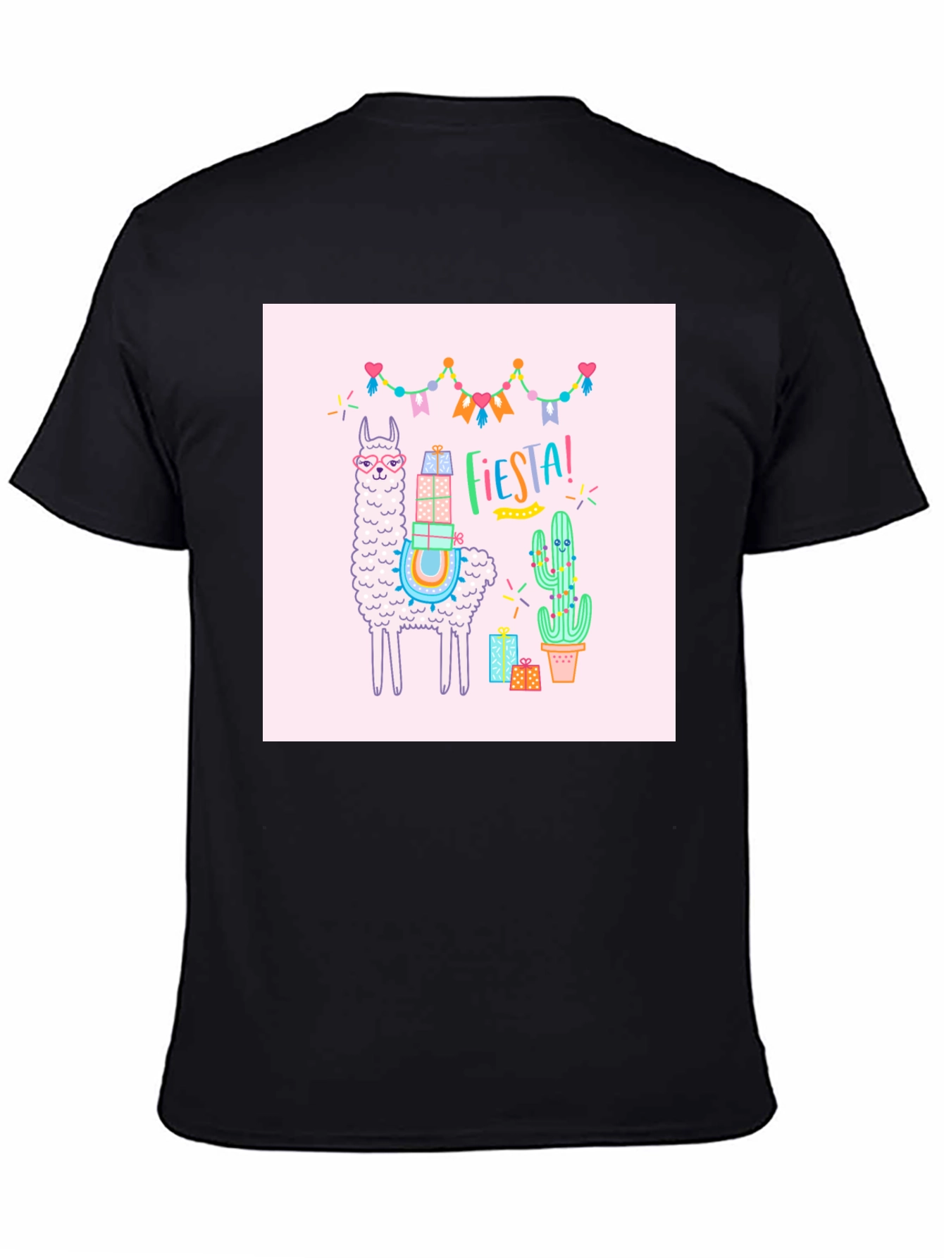 Fiesta Llama Graphic T-Shirt