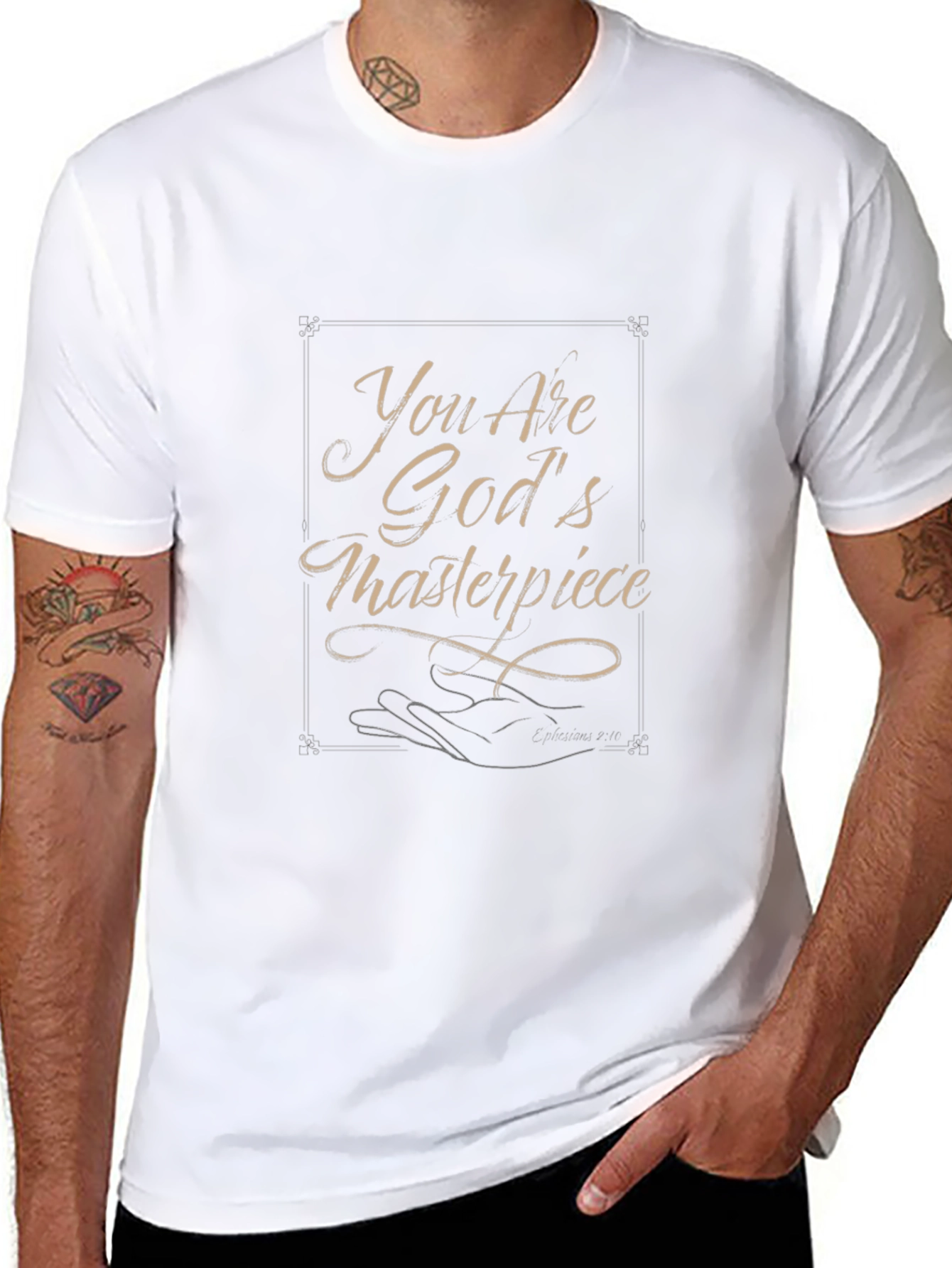 You Are Gods Masterpiece Graphic Tee