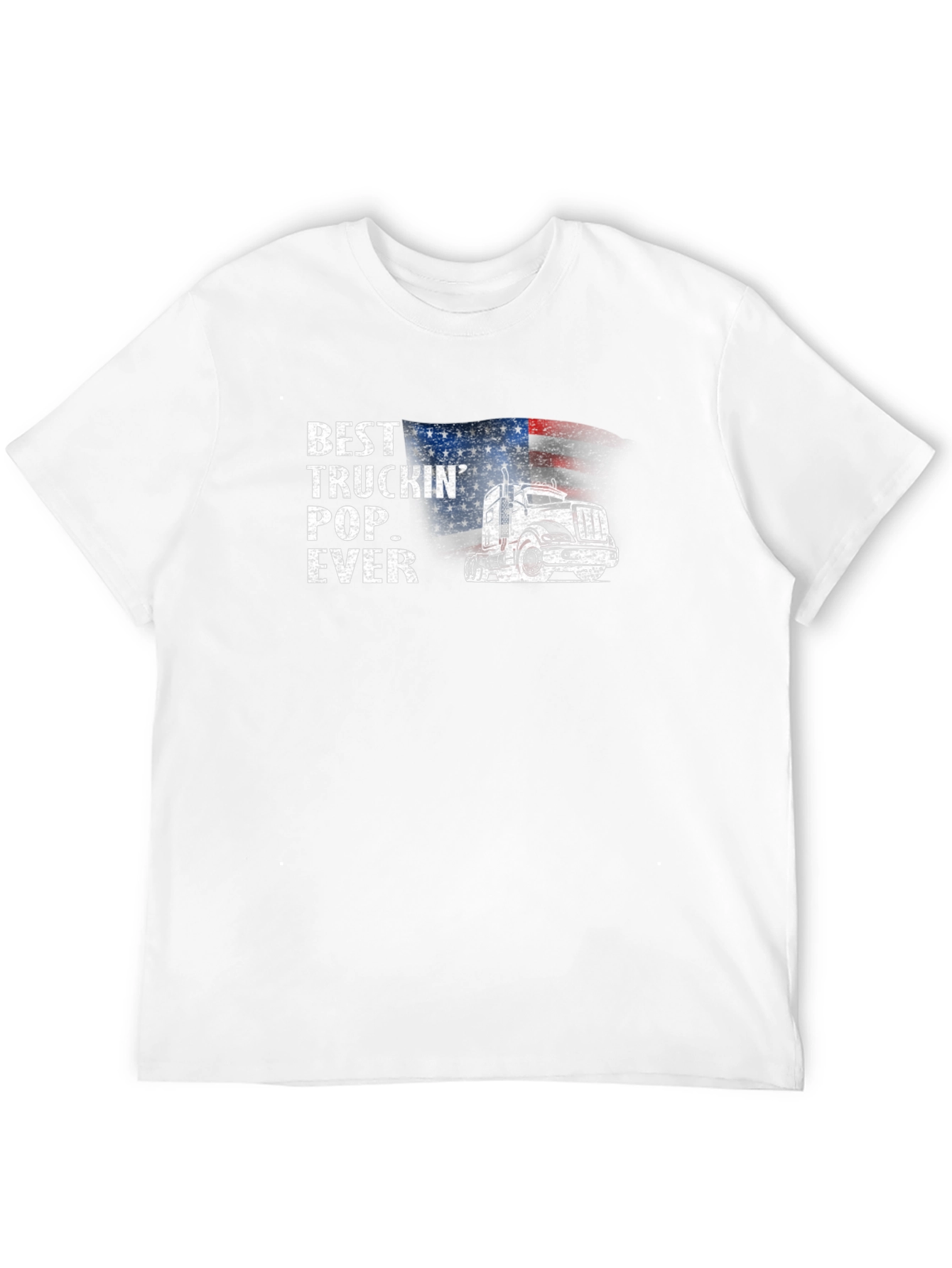 Best Truckin Pop Ever T-Shirt - American Trucker Tee