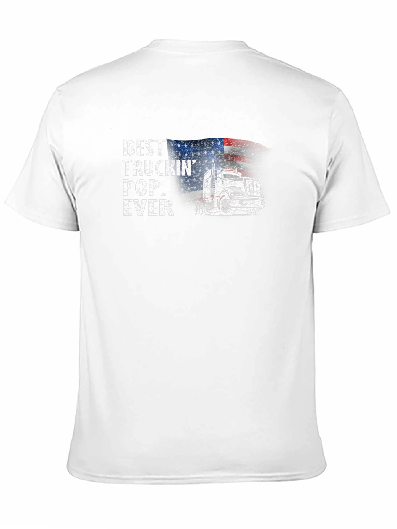Best Truckin Pop Ever T-Shirt - American Trucker Tee