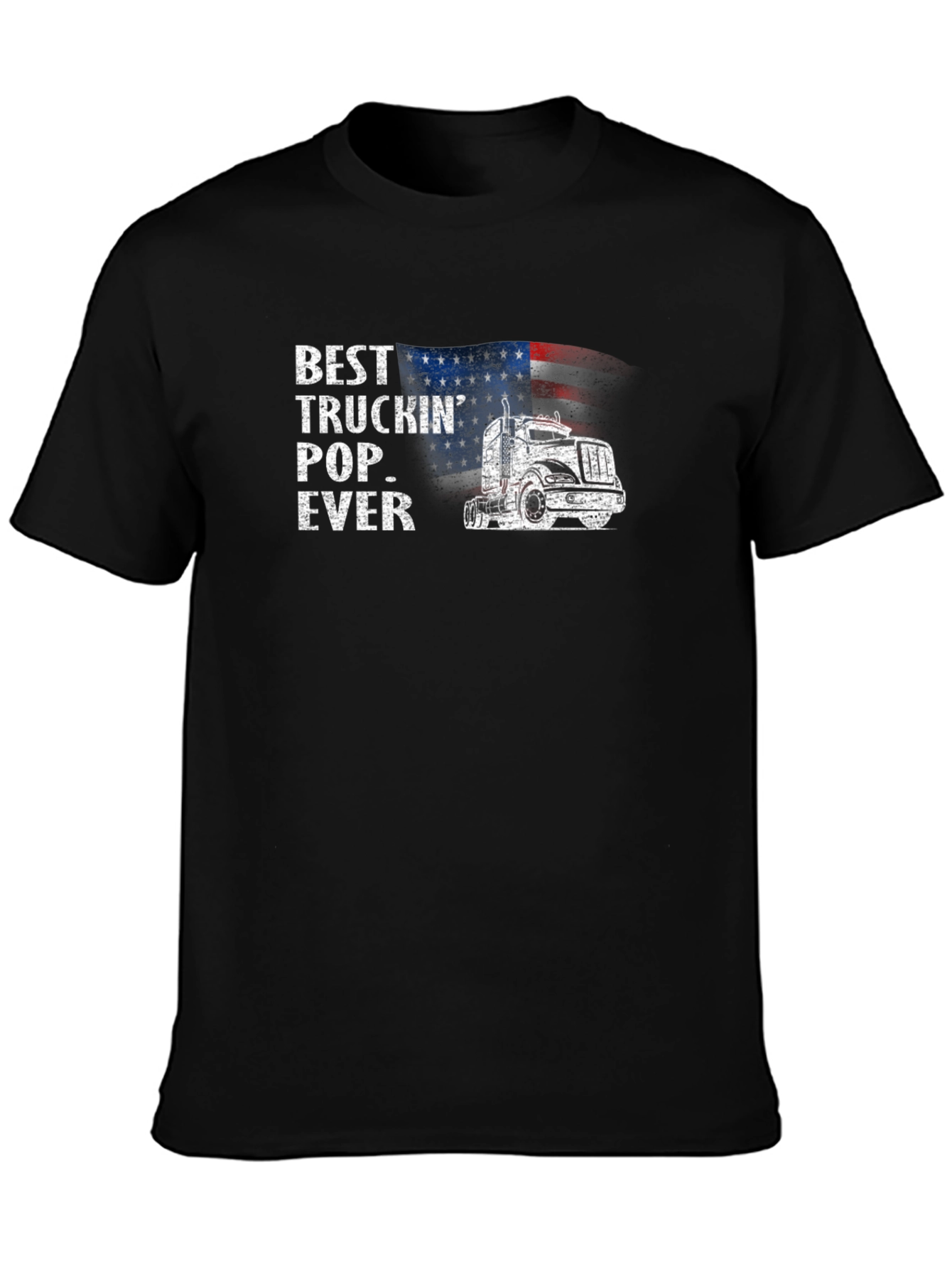 Best Truckin Pop Ever T-Shirt - American Trucker Tee