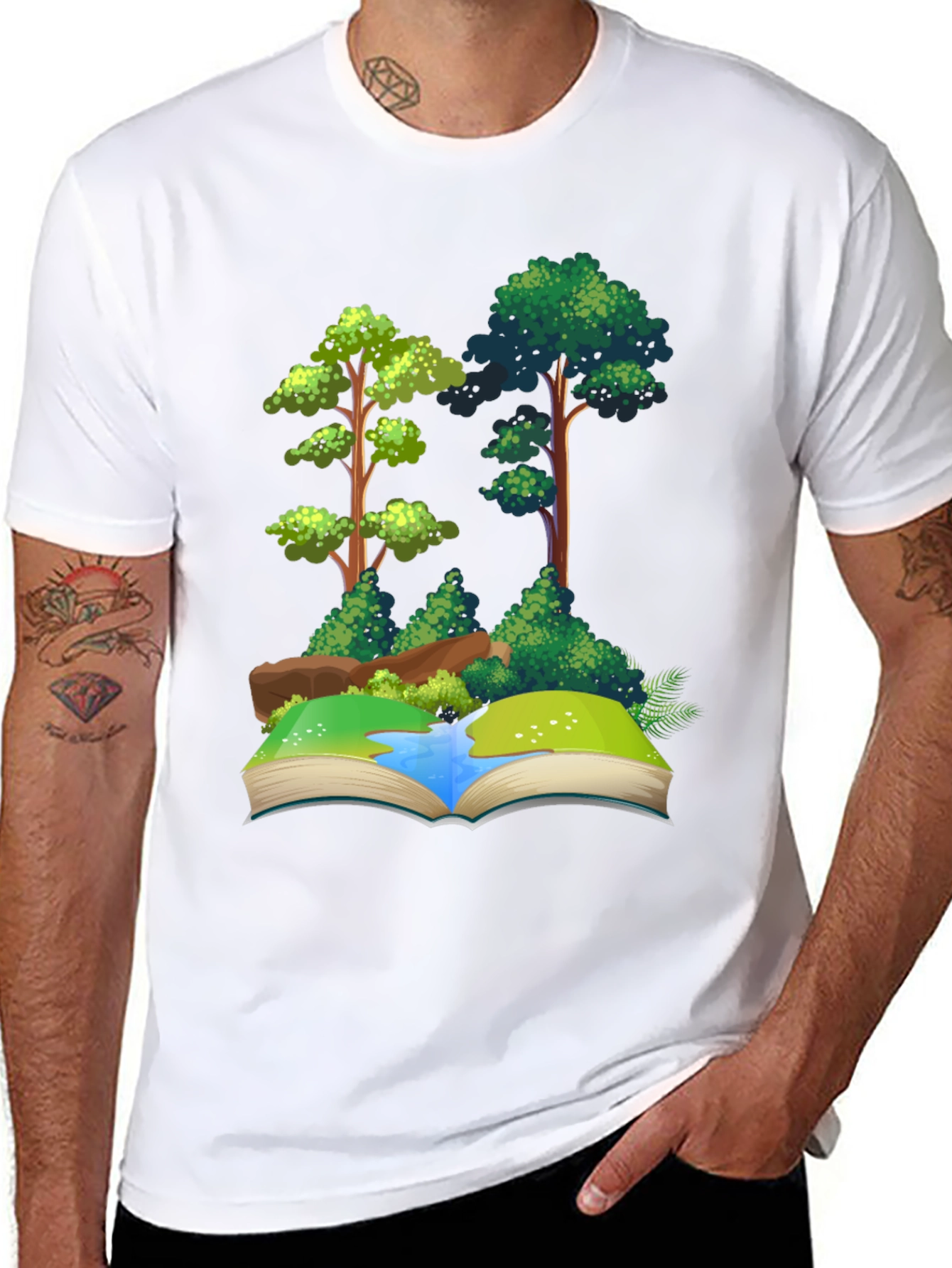 Nature Book T-Shirt