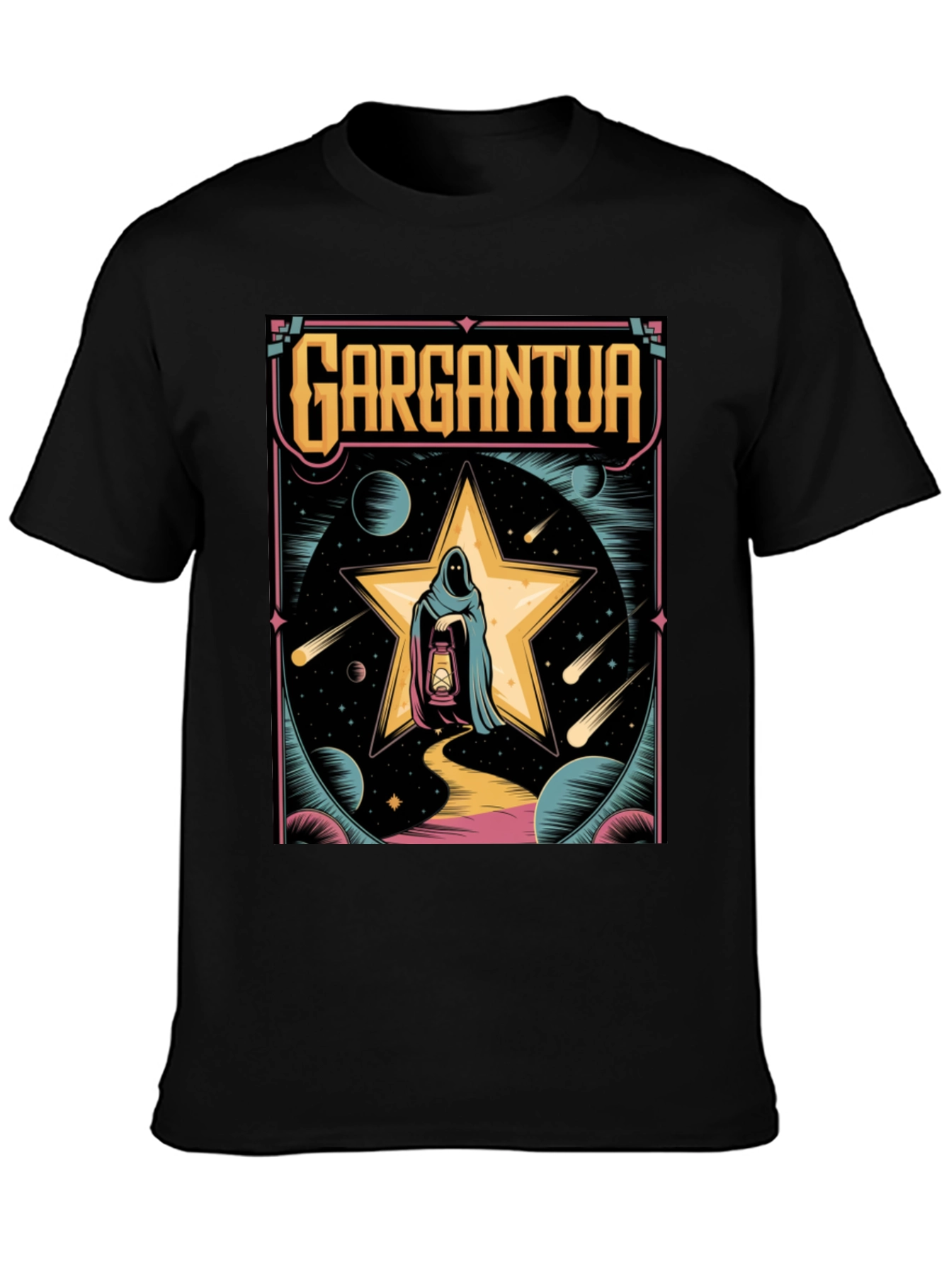 Gargantua Graphic T-Shirt - Retro Space Design