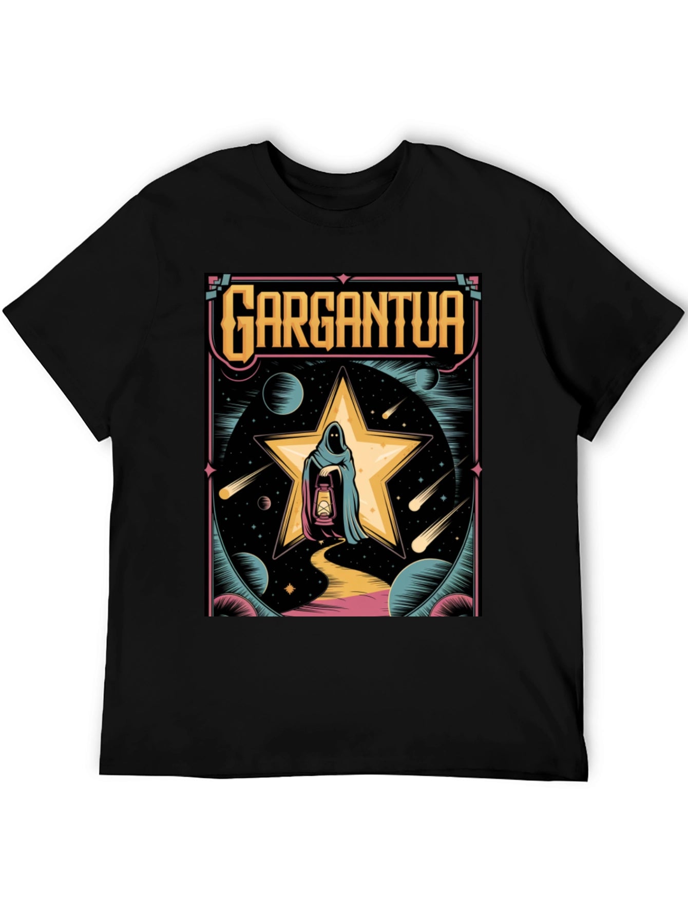 Gargantua Graphic T-Shirt - Retro Space Design