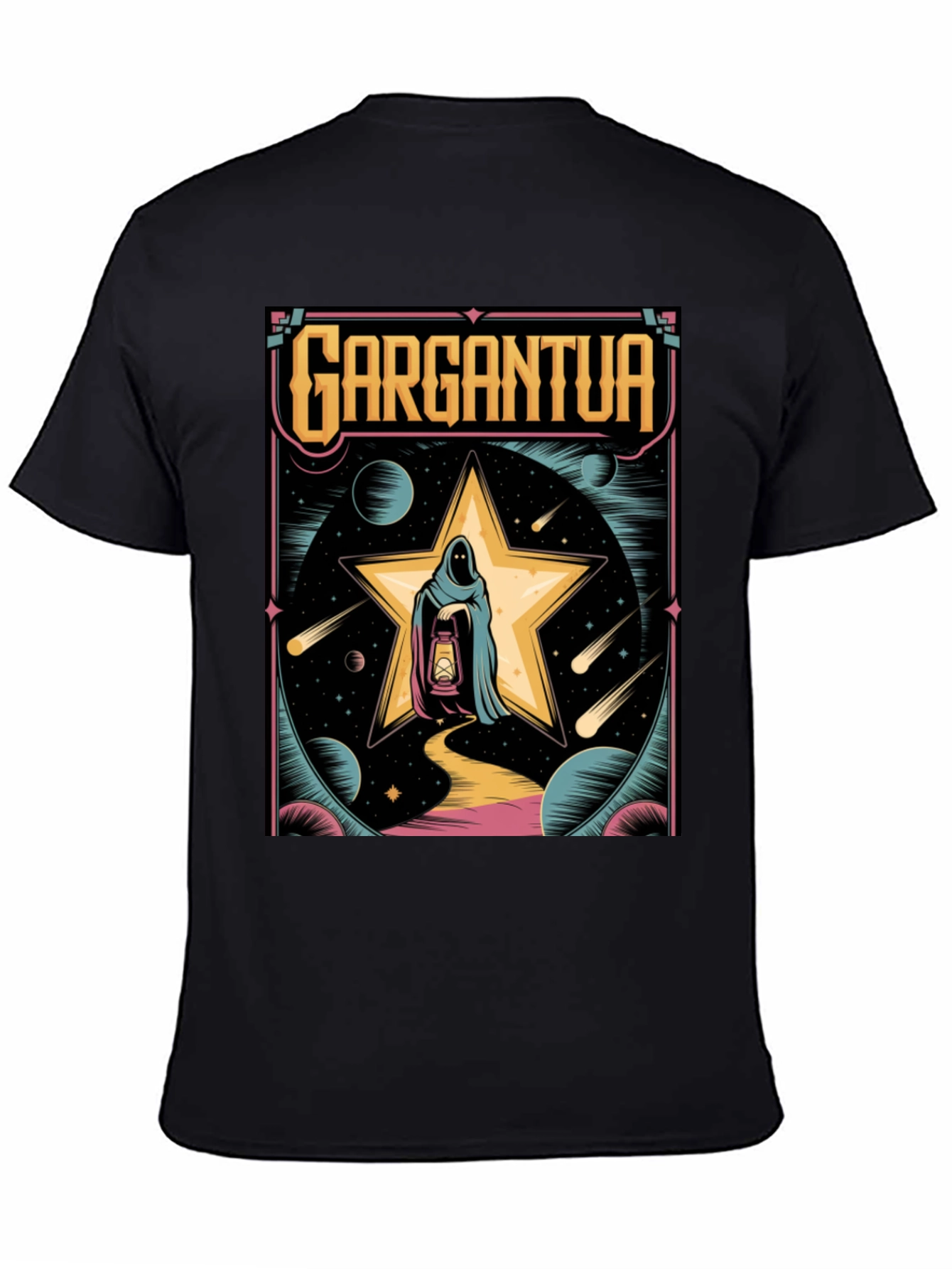 Gargantua Graphic T-Shirt - Retro Space Design