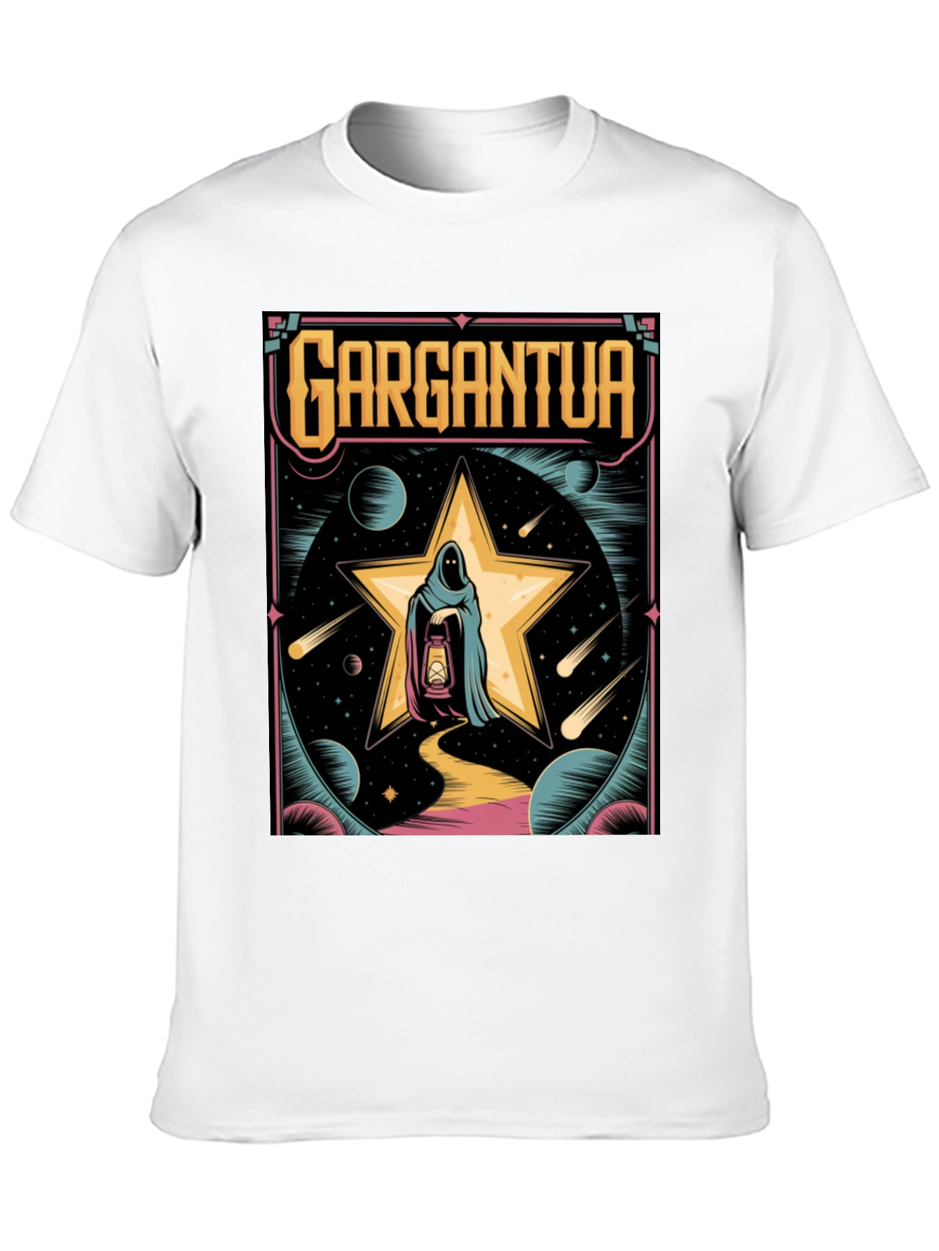 Gargantua Graphic T-Shirt - Retro Space Design