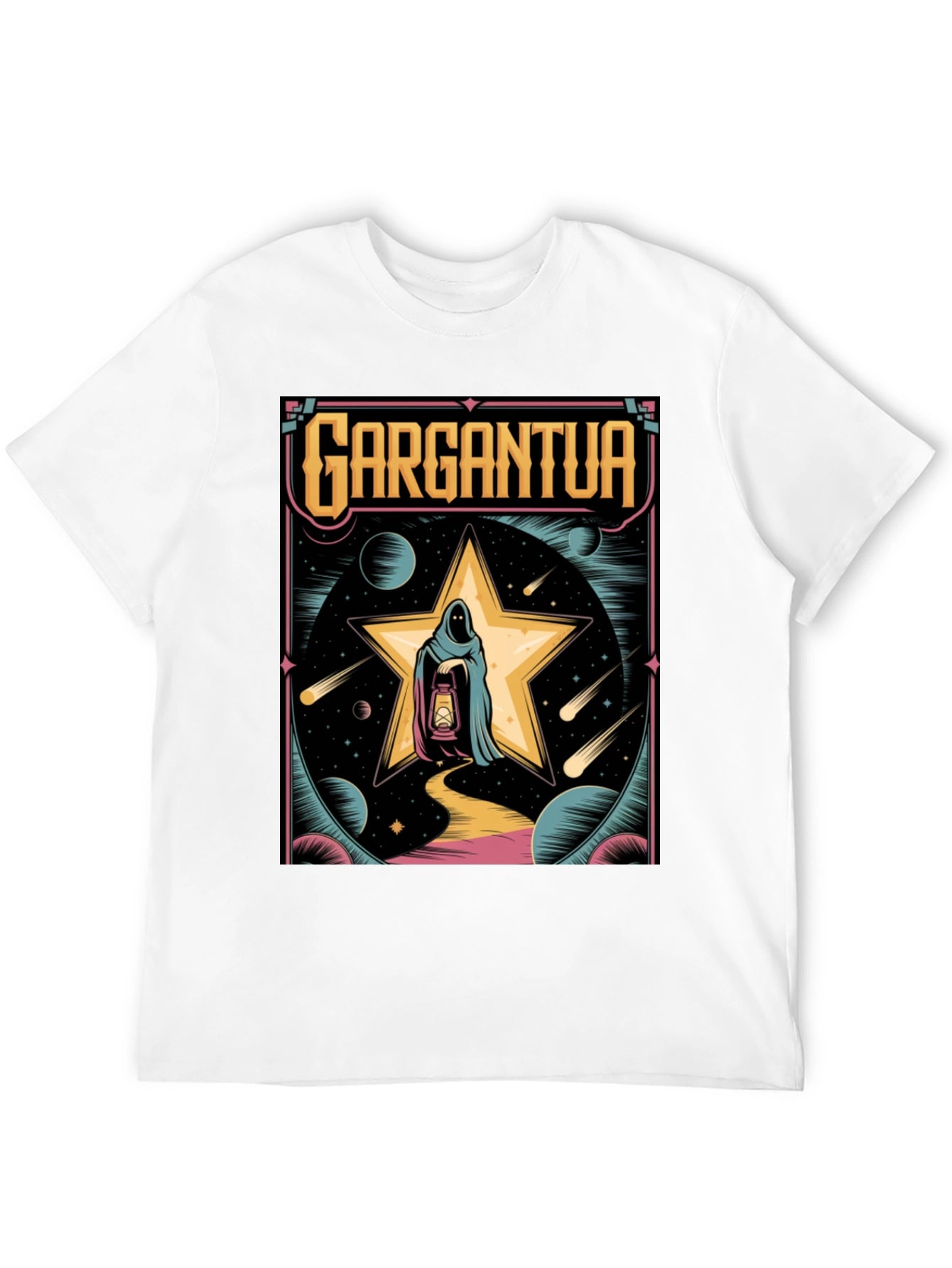 Gargantua Graphic T-Shirt - Retro Space Design