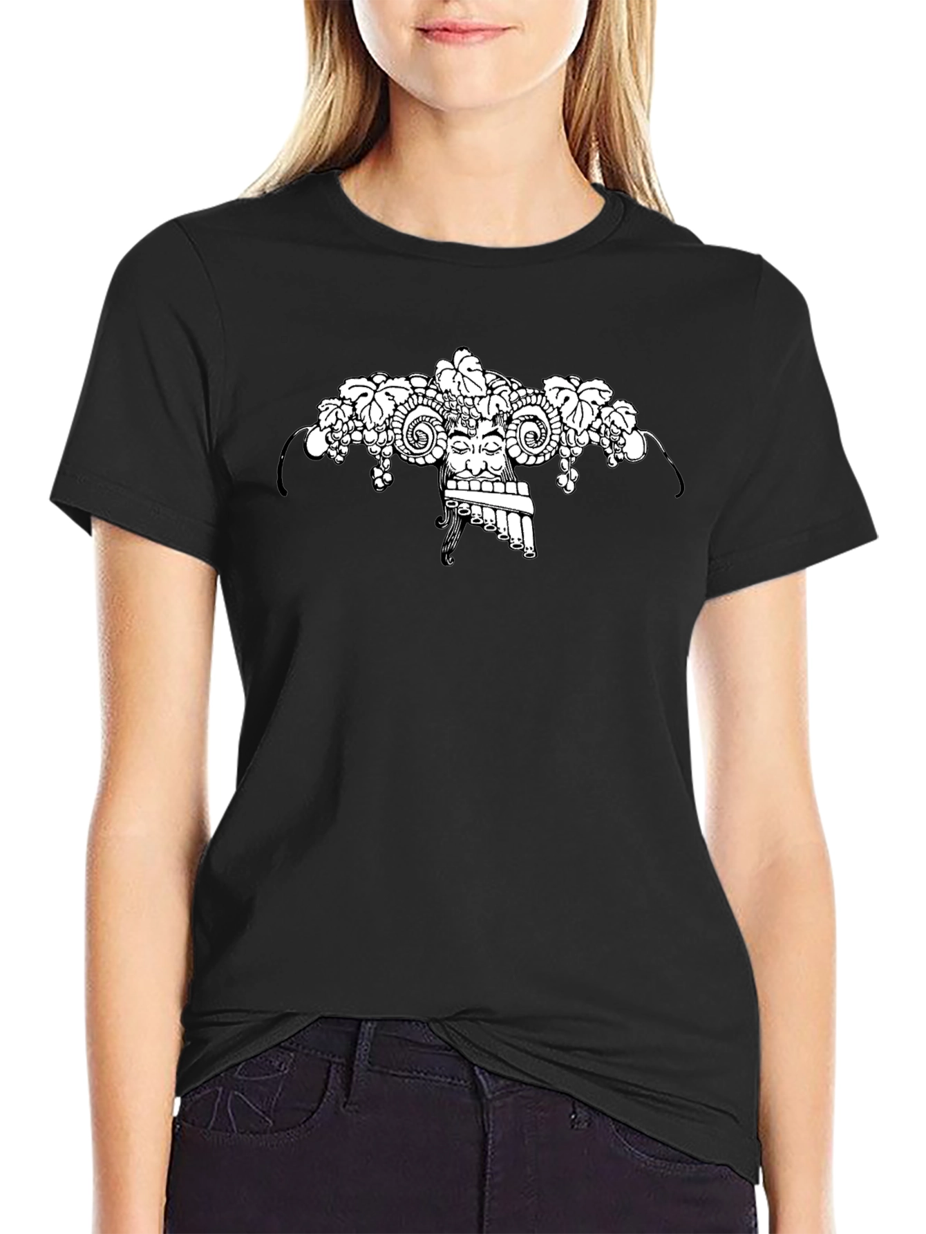 Pan Flute Player T-Shirt - Unique Graphic Tee