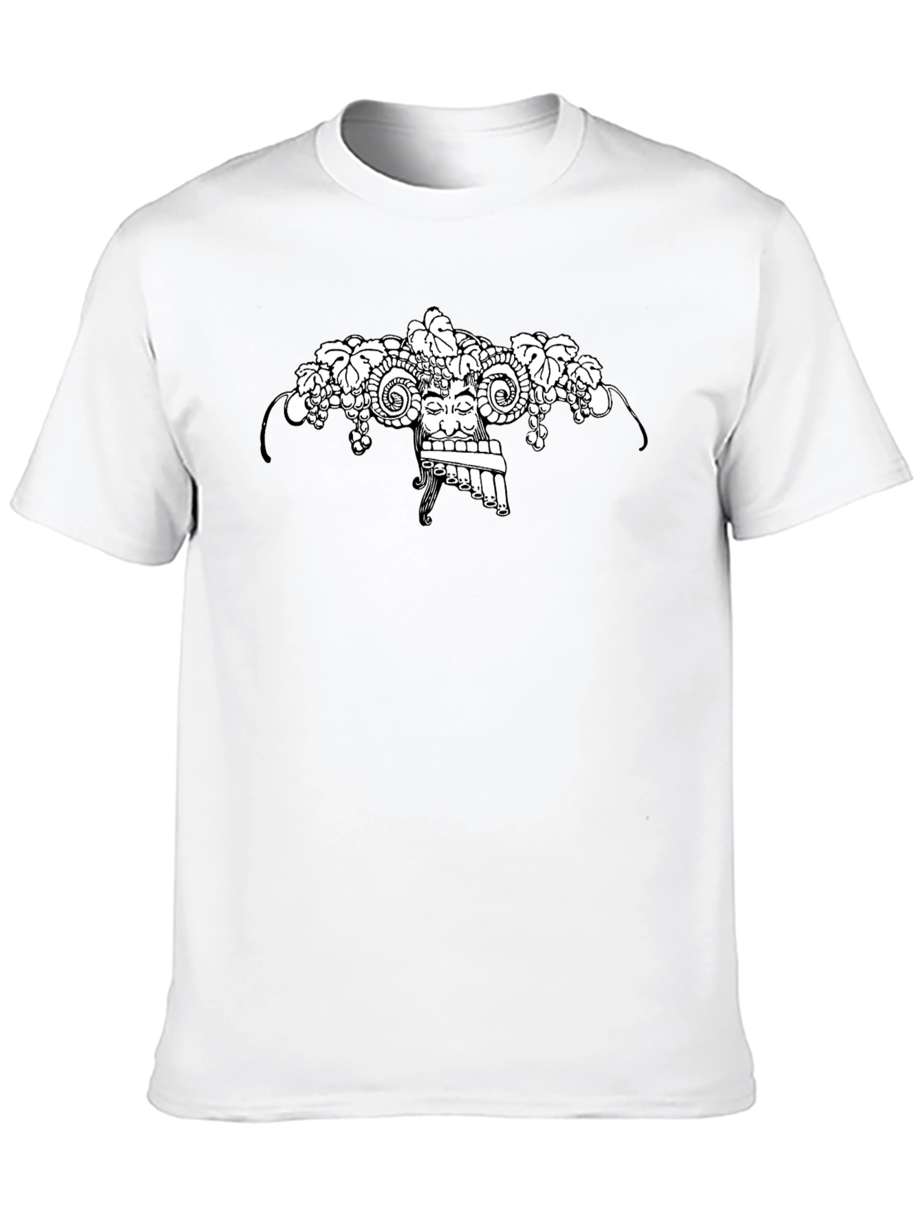 Pan Flute Player T-Shirt - Unique Graphic Tee