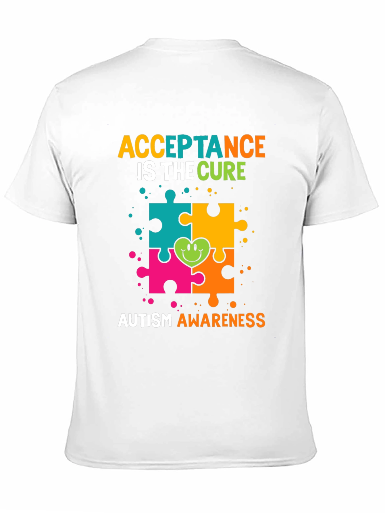 Autism Awareness T-Shirt - Acceptance Is The Cure