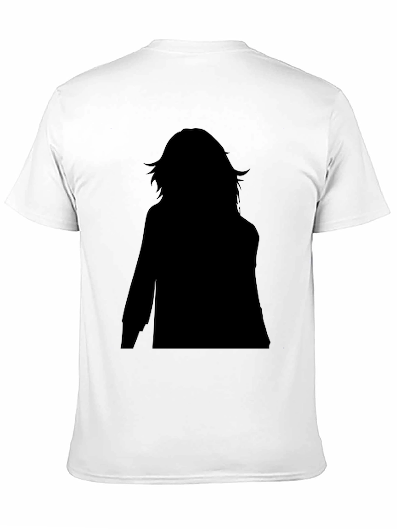 Black Silhouette Graphic Tee