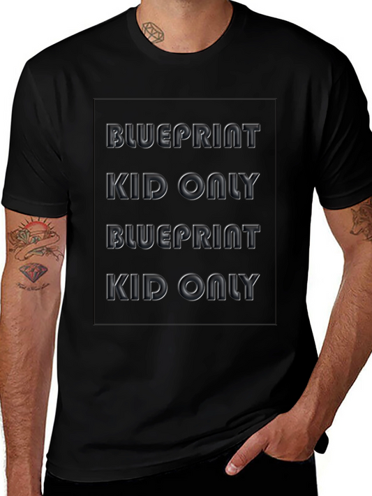 Blueprint Kid Only Black Graphic T-Shirt