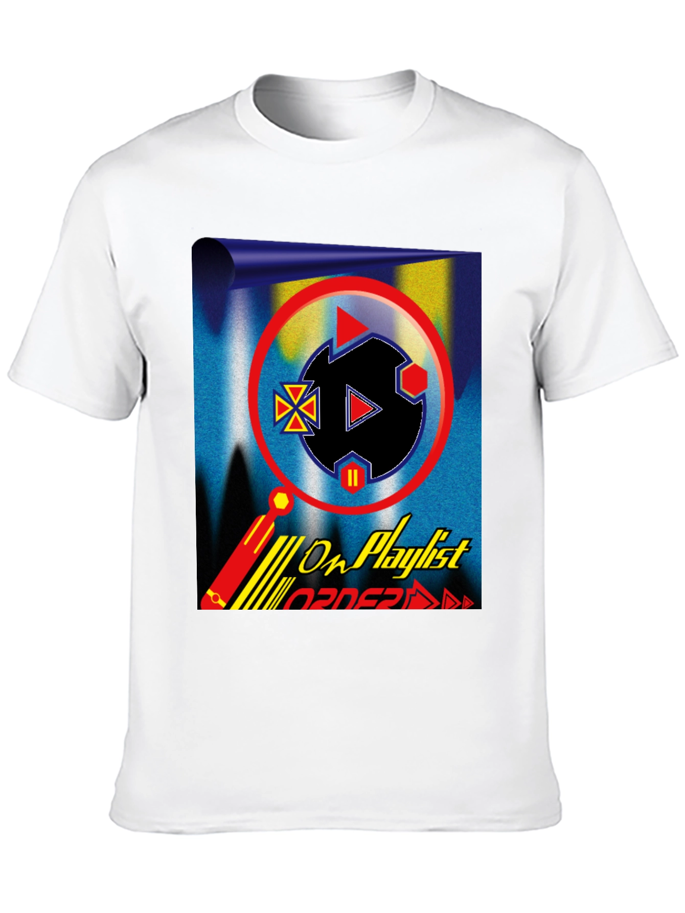 On Playlist Graphic T-Shirt