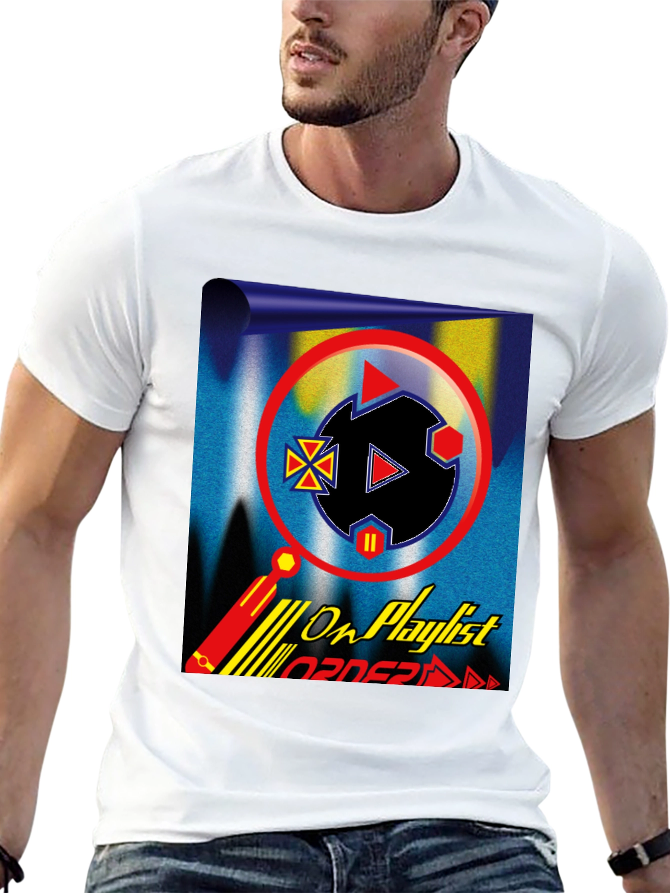 On Playlist Graphic T-Shirt