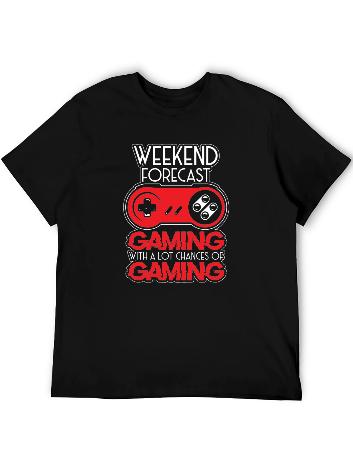 Weekend Forecast Gaming T-Shirt