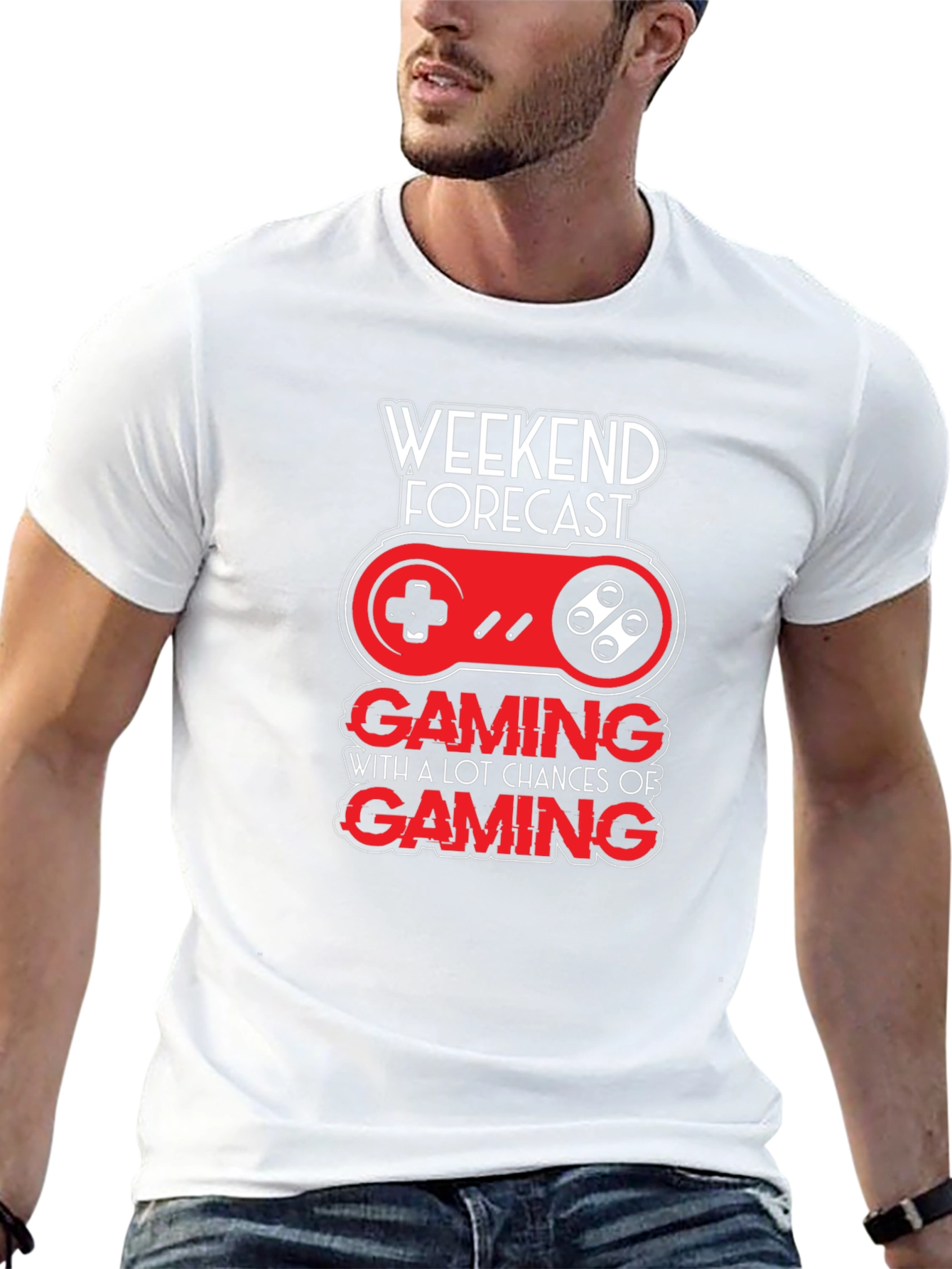 Weekend Forecast Gaming T-Shirt