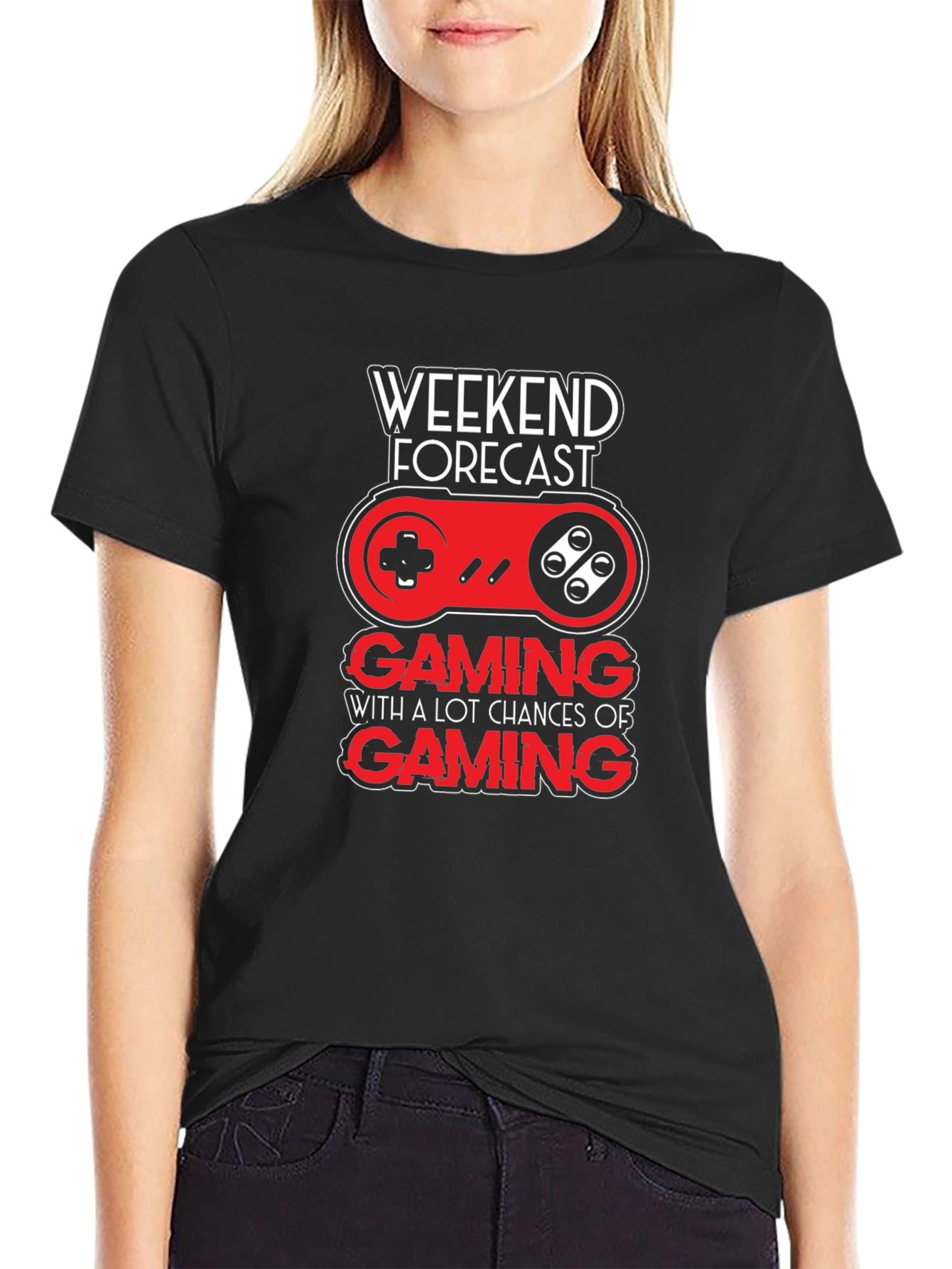 Weekend Forecast Gaming T-Shirt