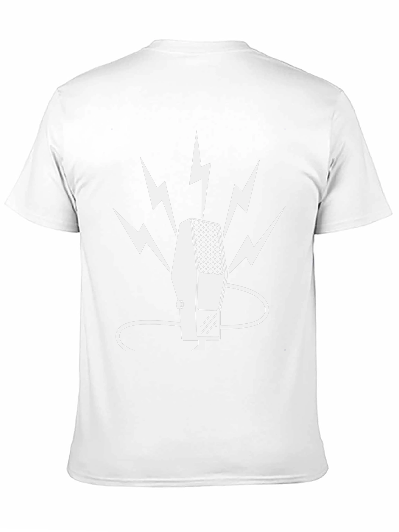 Retro Microphone Graphic Tee
