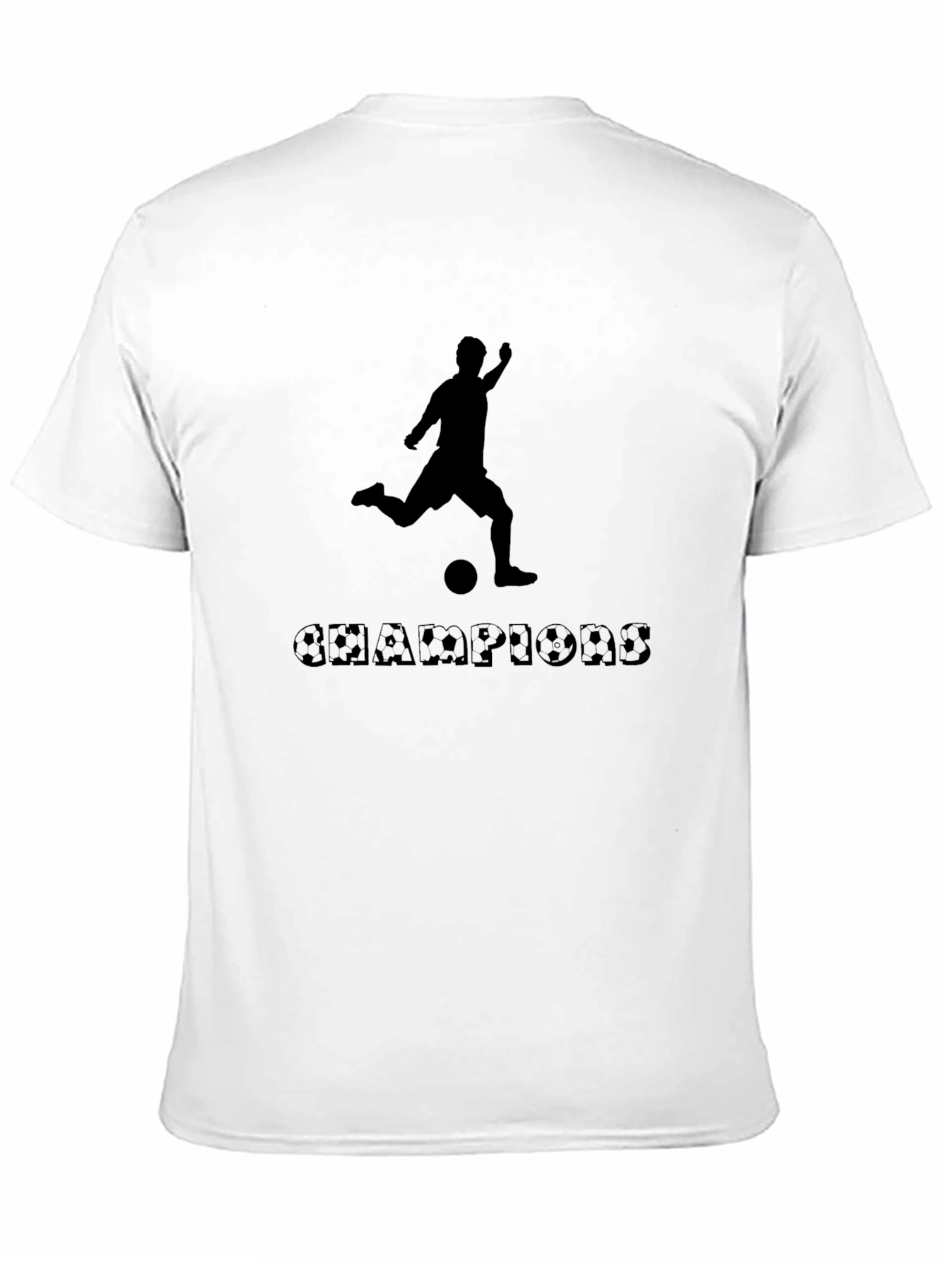 Champions Soccer T-Shirt - Black