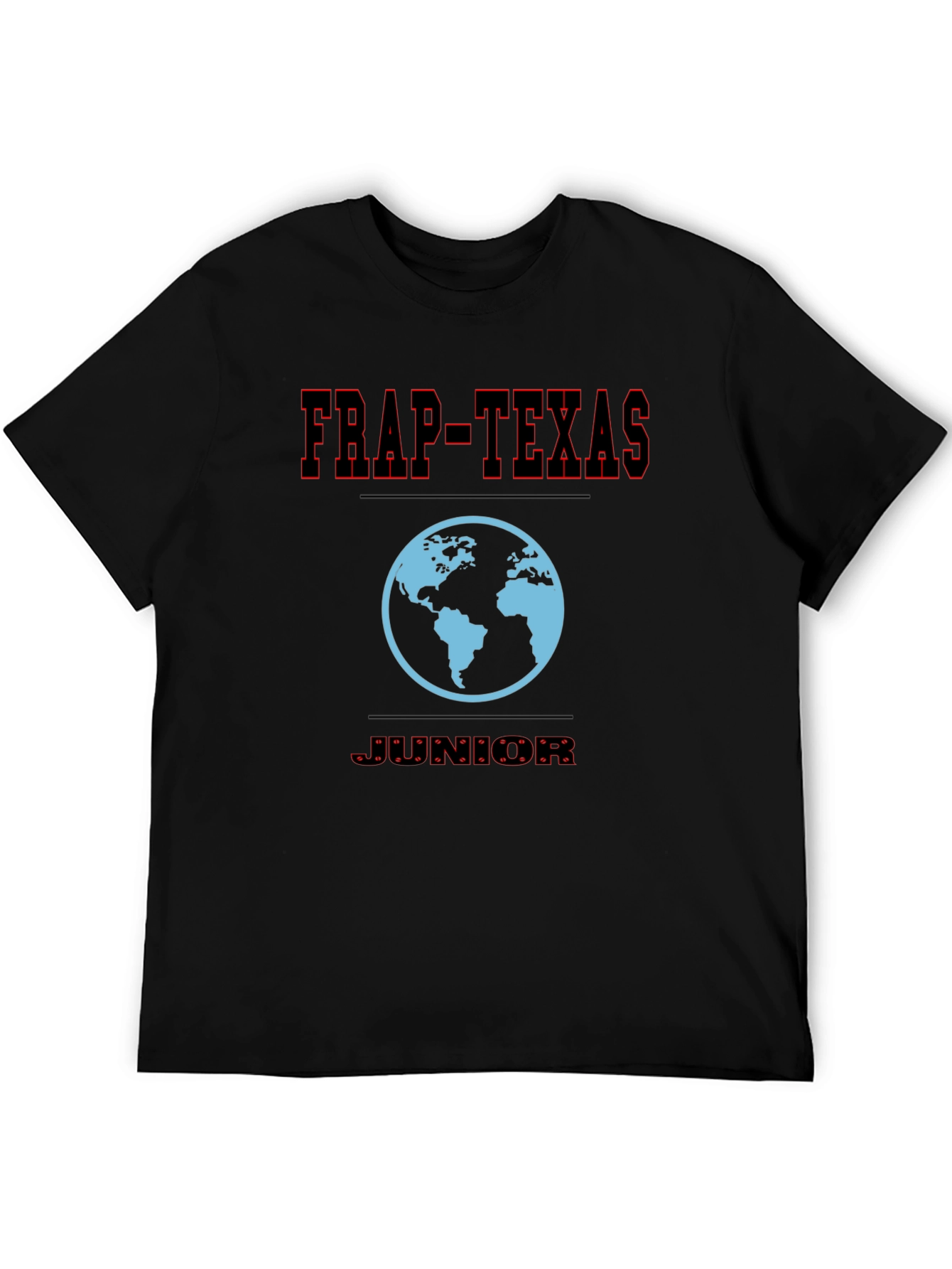 FRAP-TEXAS Junior Globe Graphic Print T-Shirt