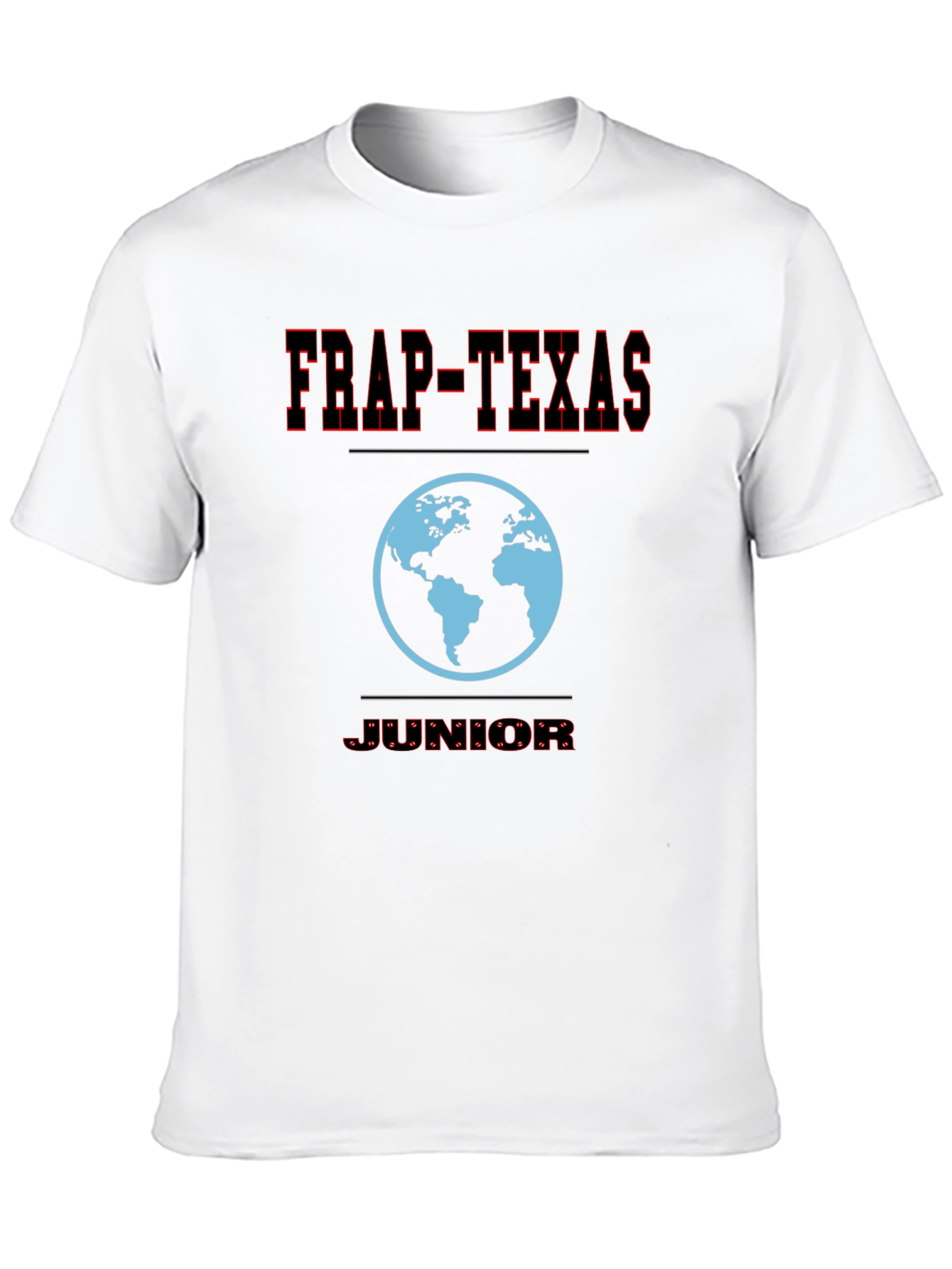 FRAP-TEXAS Junior Globe Graphic Print T-Shirt