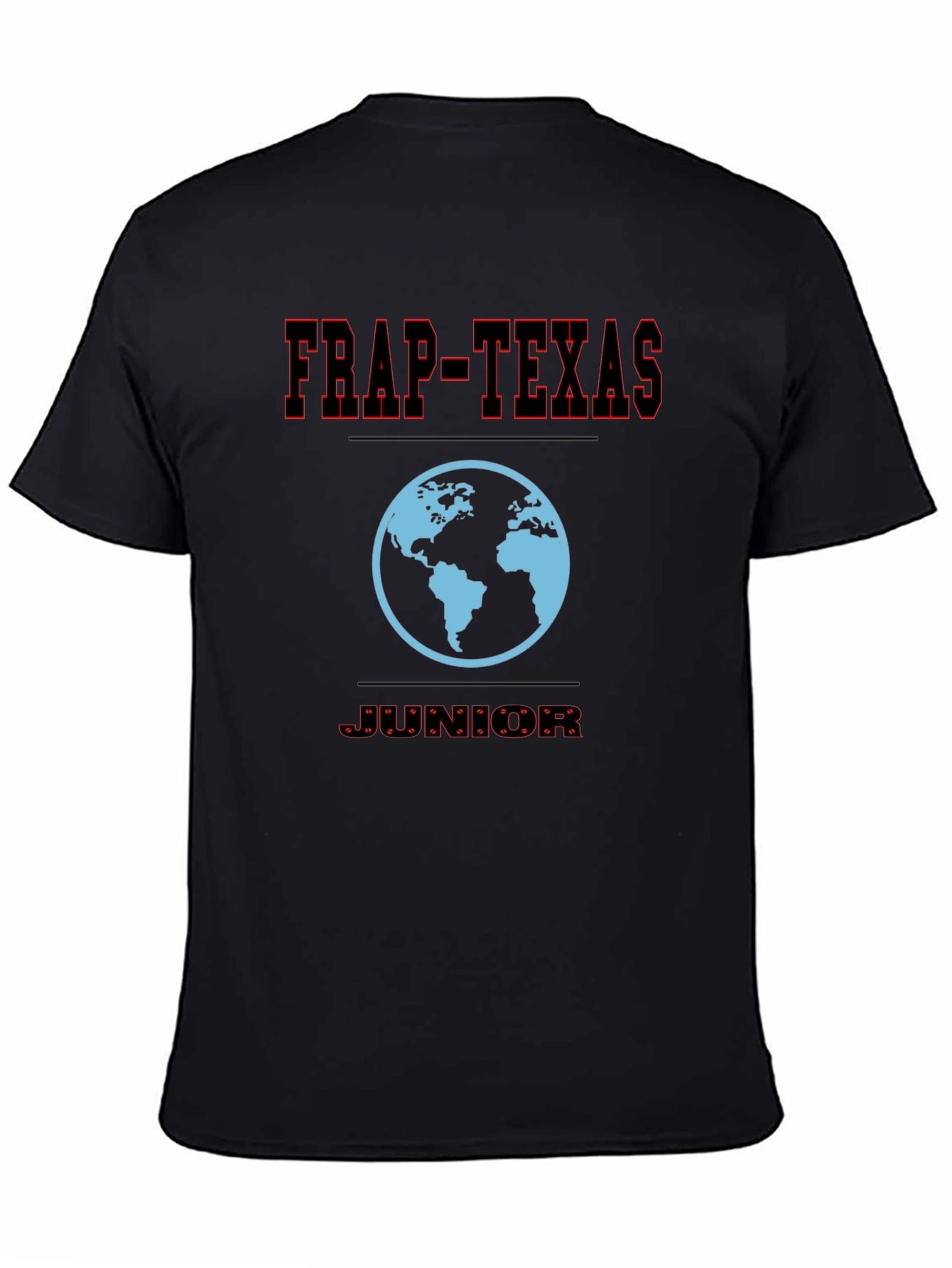 FRAP-TEXAS Junior Globe Graphic Print T-Shirt