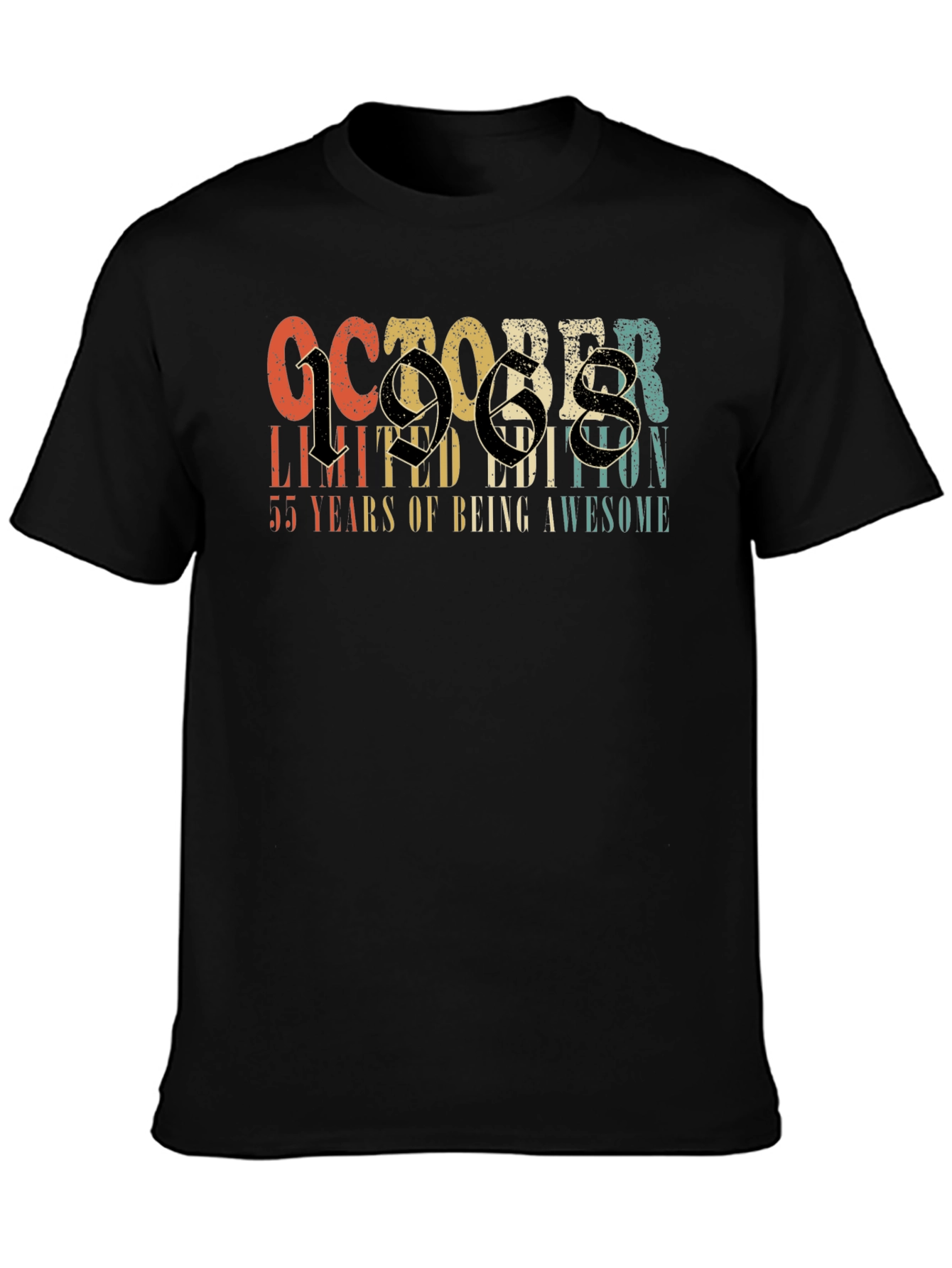 October 1968 Limited Edition Birthday T-Shirt