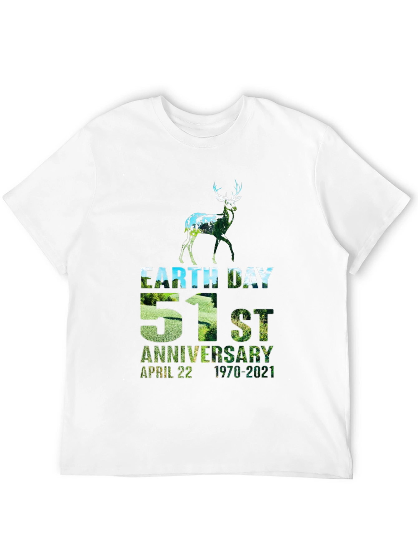Earth Day 51st Anniversary Graphic Tee