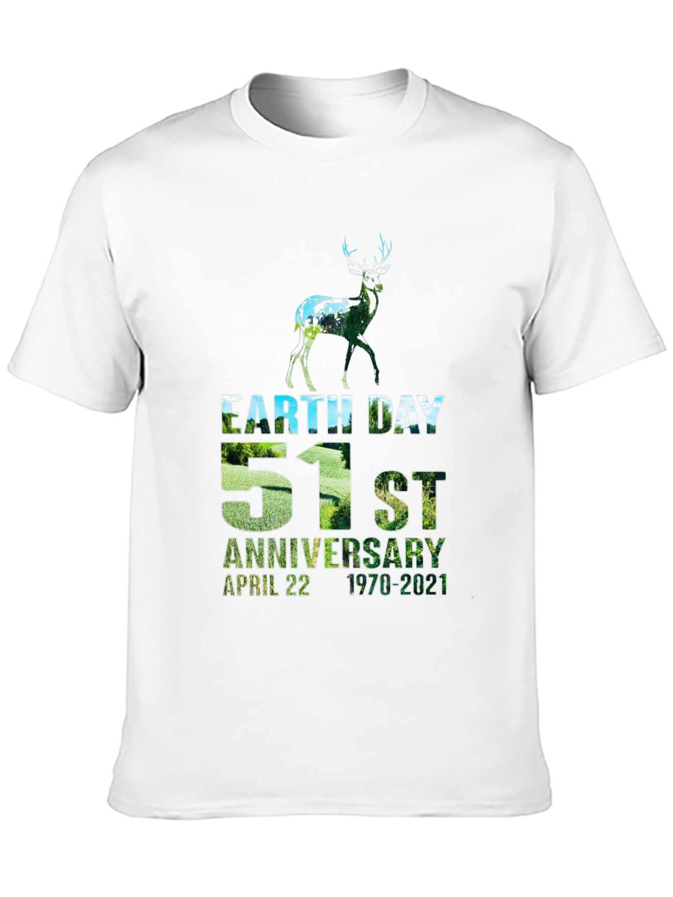 Earth Day 51st Anniversary Graphic Tee