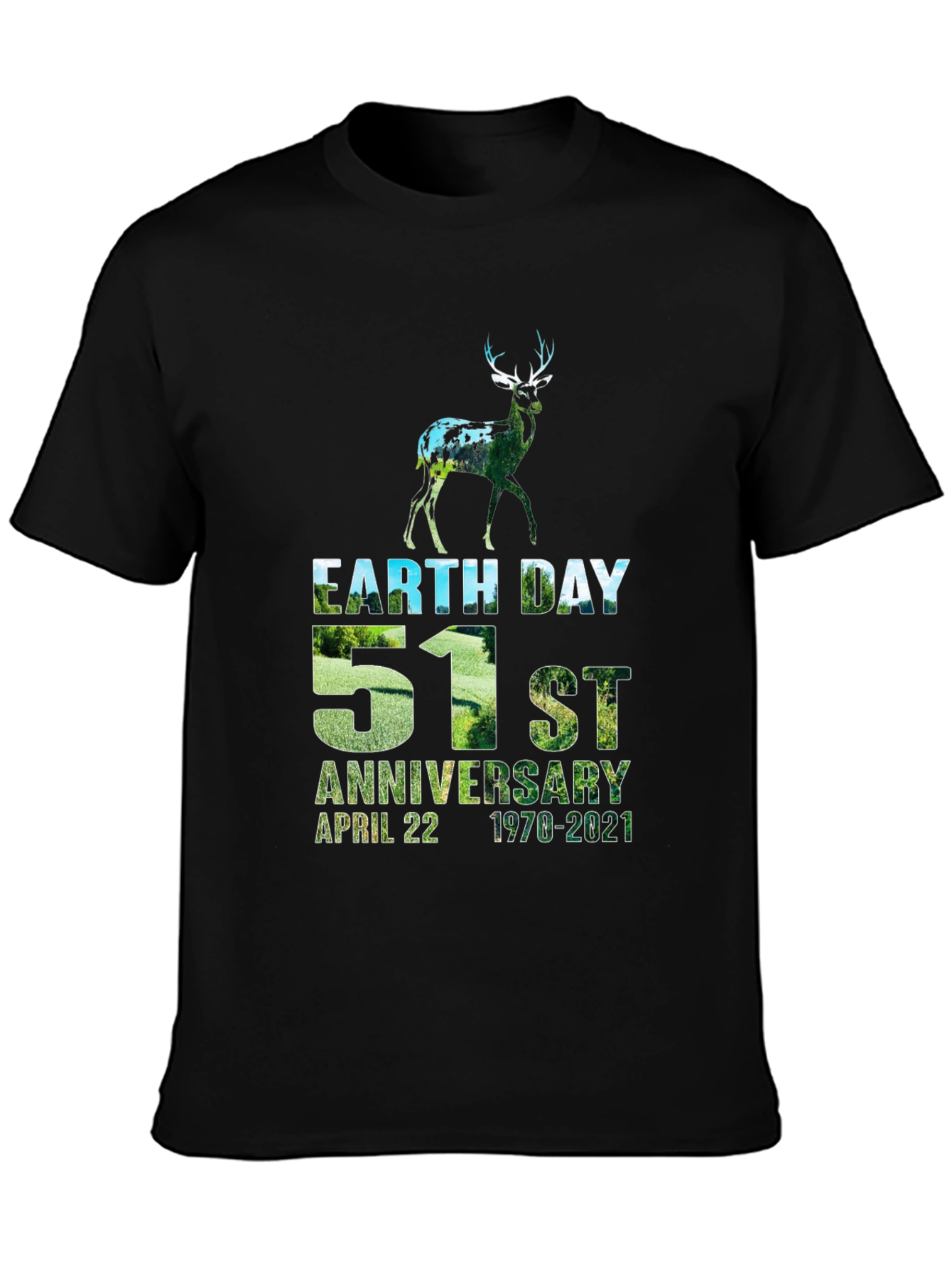 Earth Day 51st Anniversary Graphic Tee