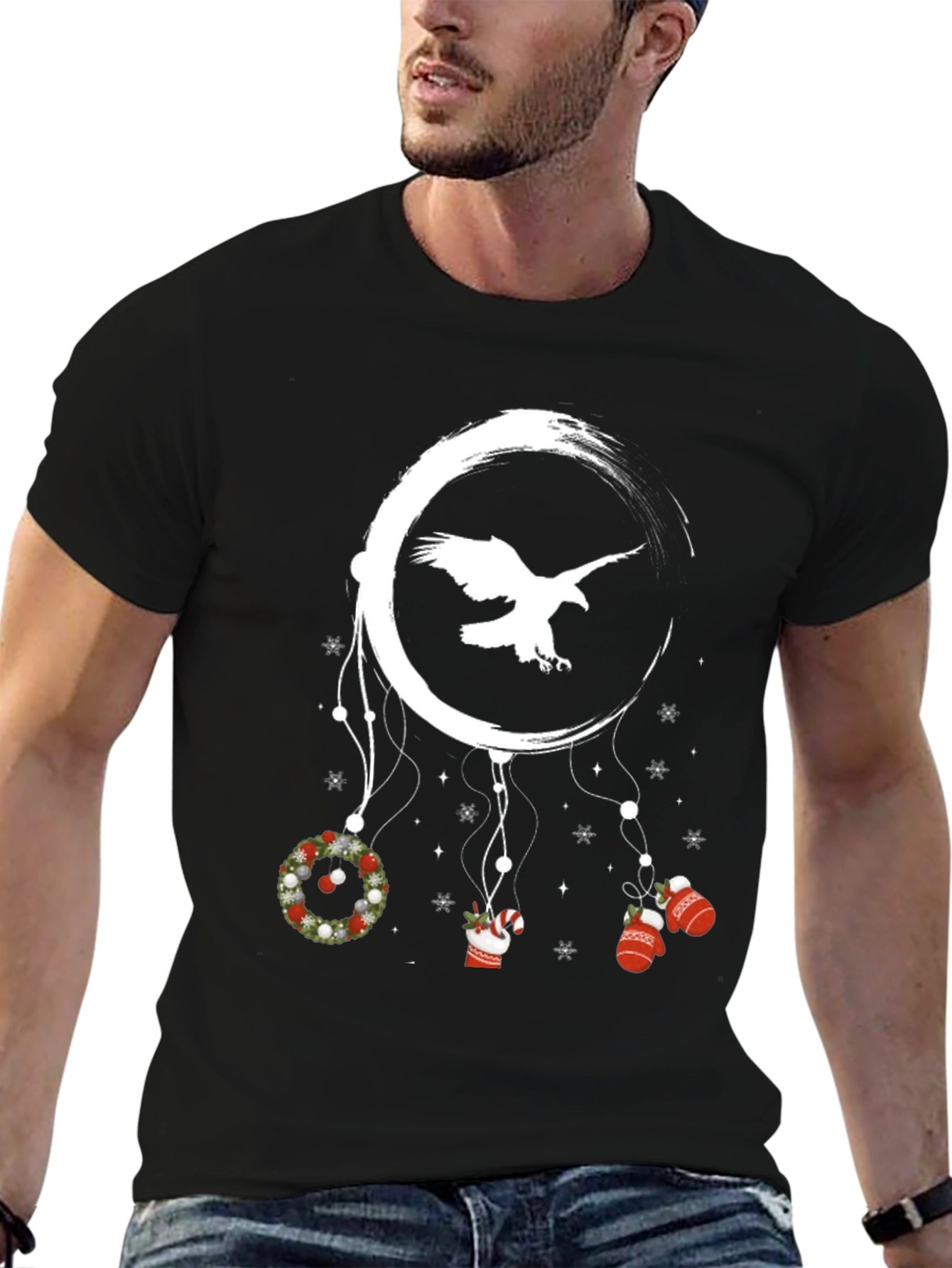 Eagle Dreamcatcher Christmas T-Shirt