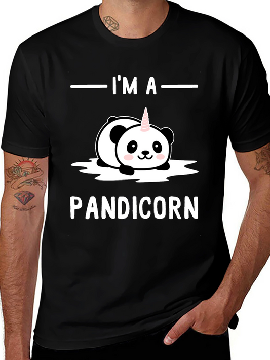 Im a Pandicorn T-Shirt Cute Kawaii Panda Unicorn Tee