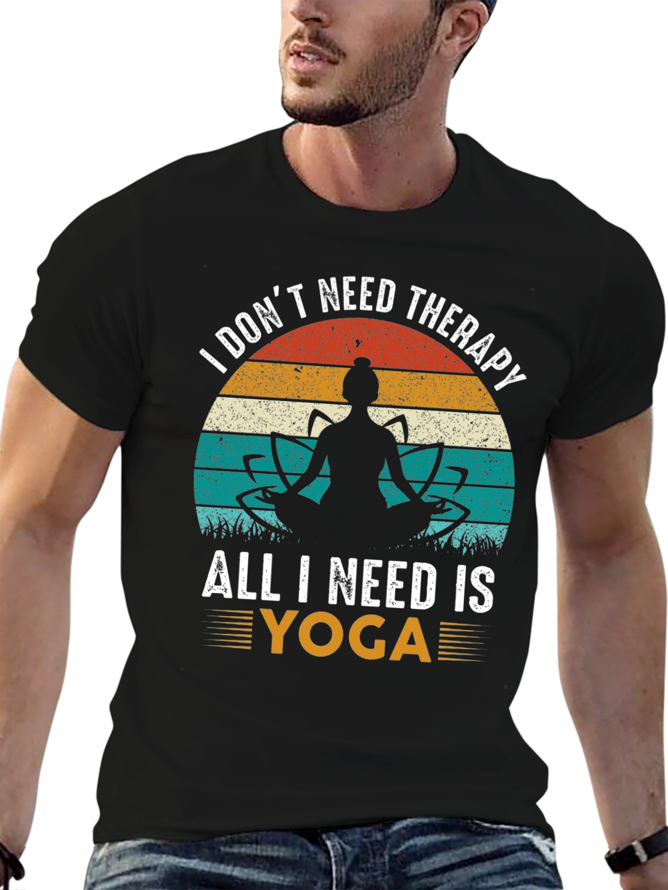 Yoga Therapy T-Shirt - Meditate in Style