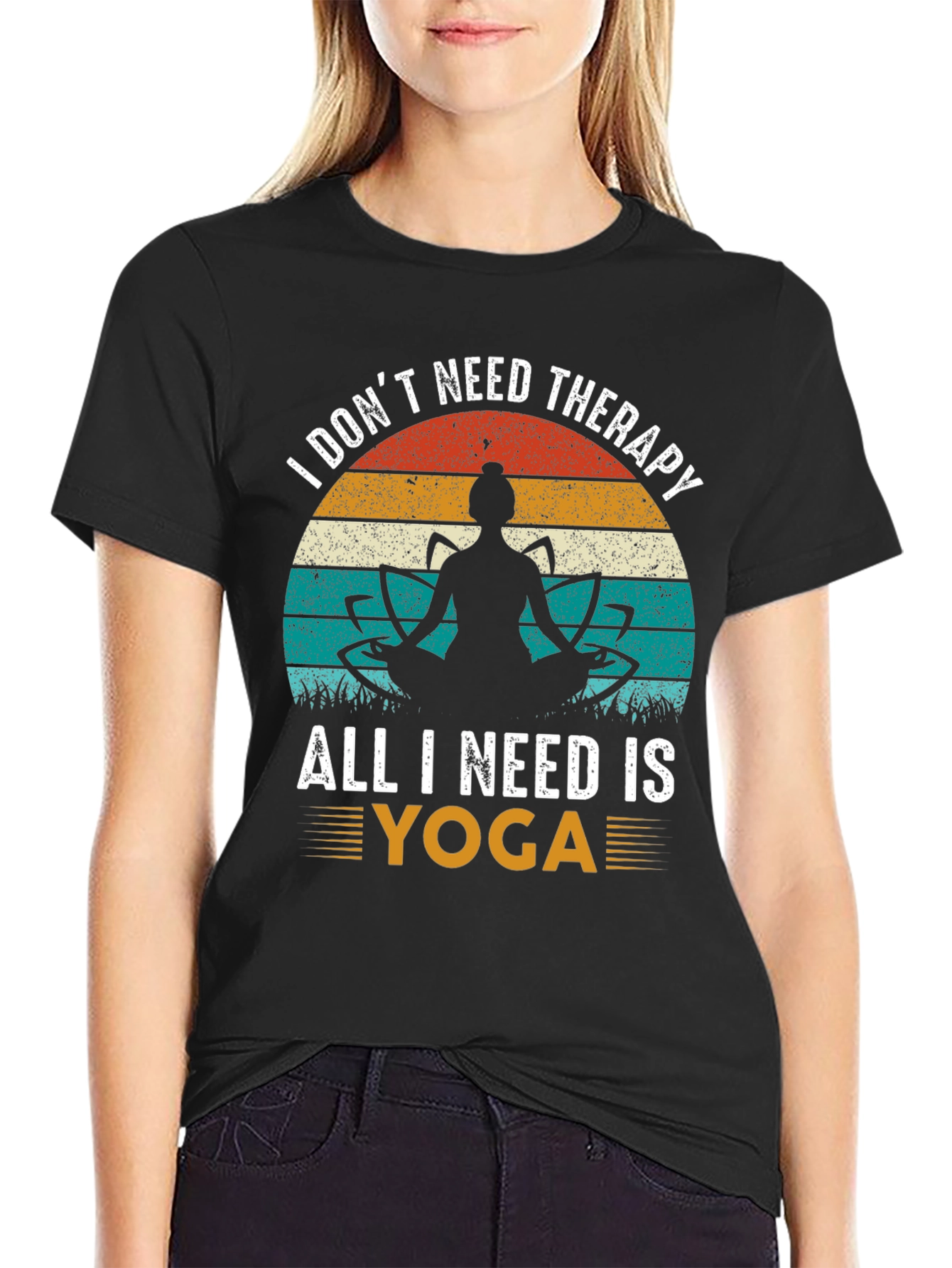 Yoga Therapy T-Shirt - Meditate in Style