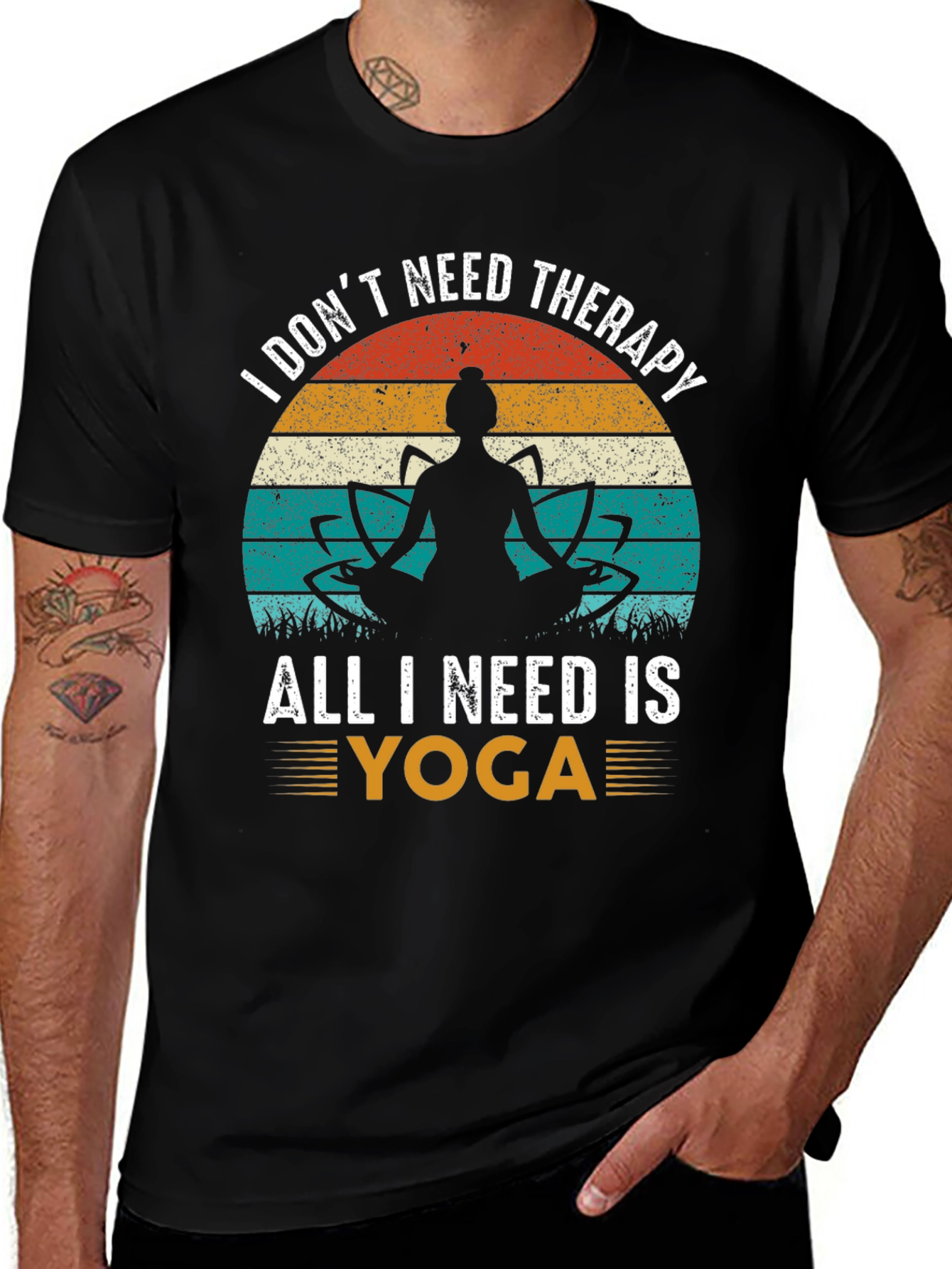 Yoga Therapy T-Shirt - Meditate in Style
