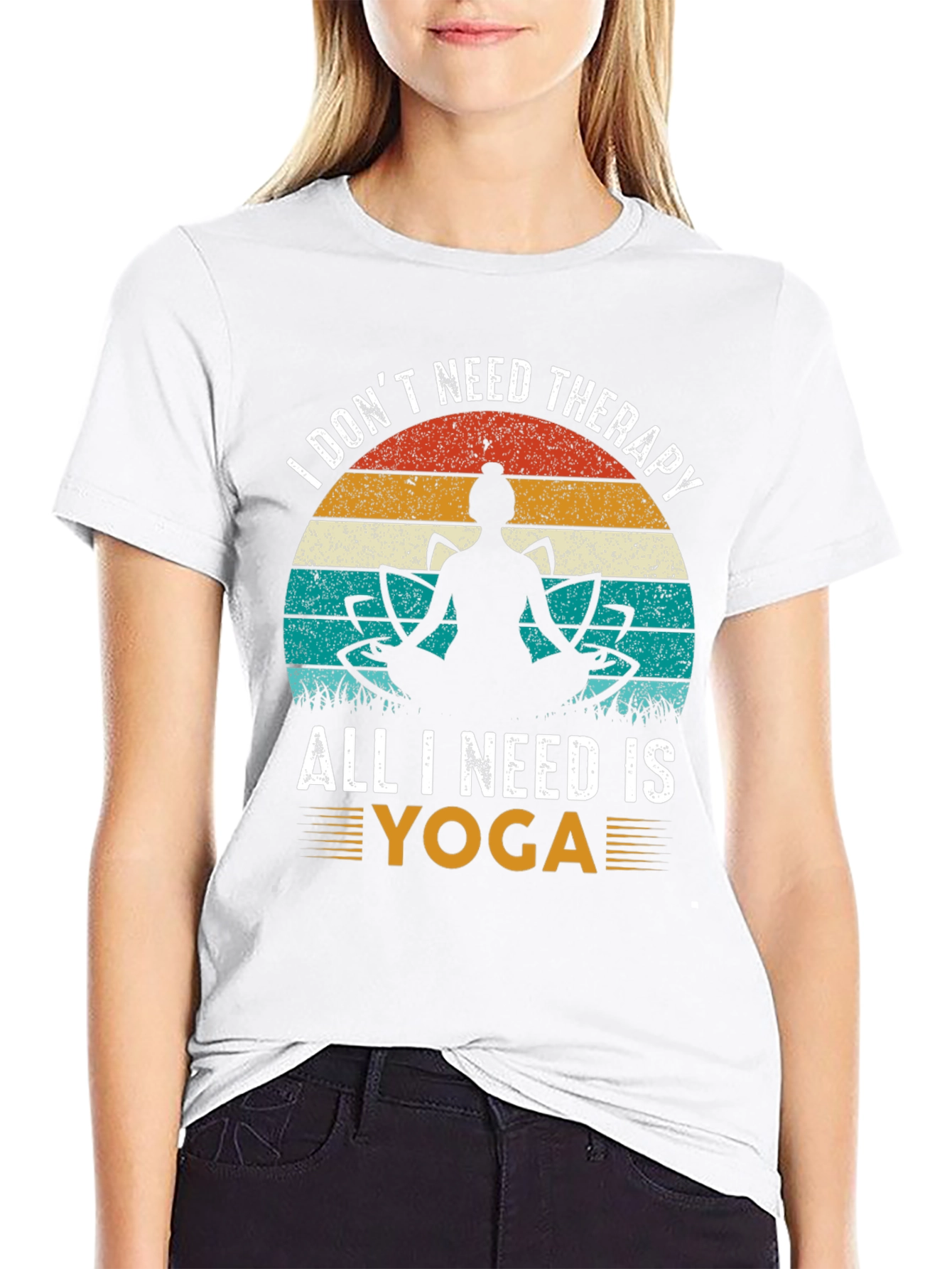 Yoga Therapy T-Shirt - Meditate in Style