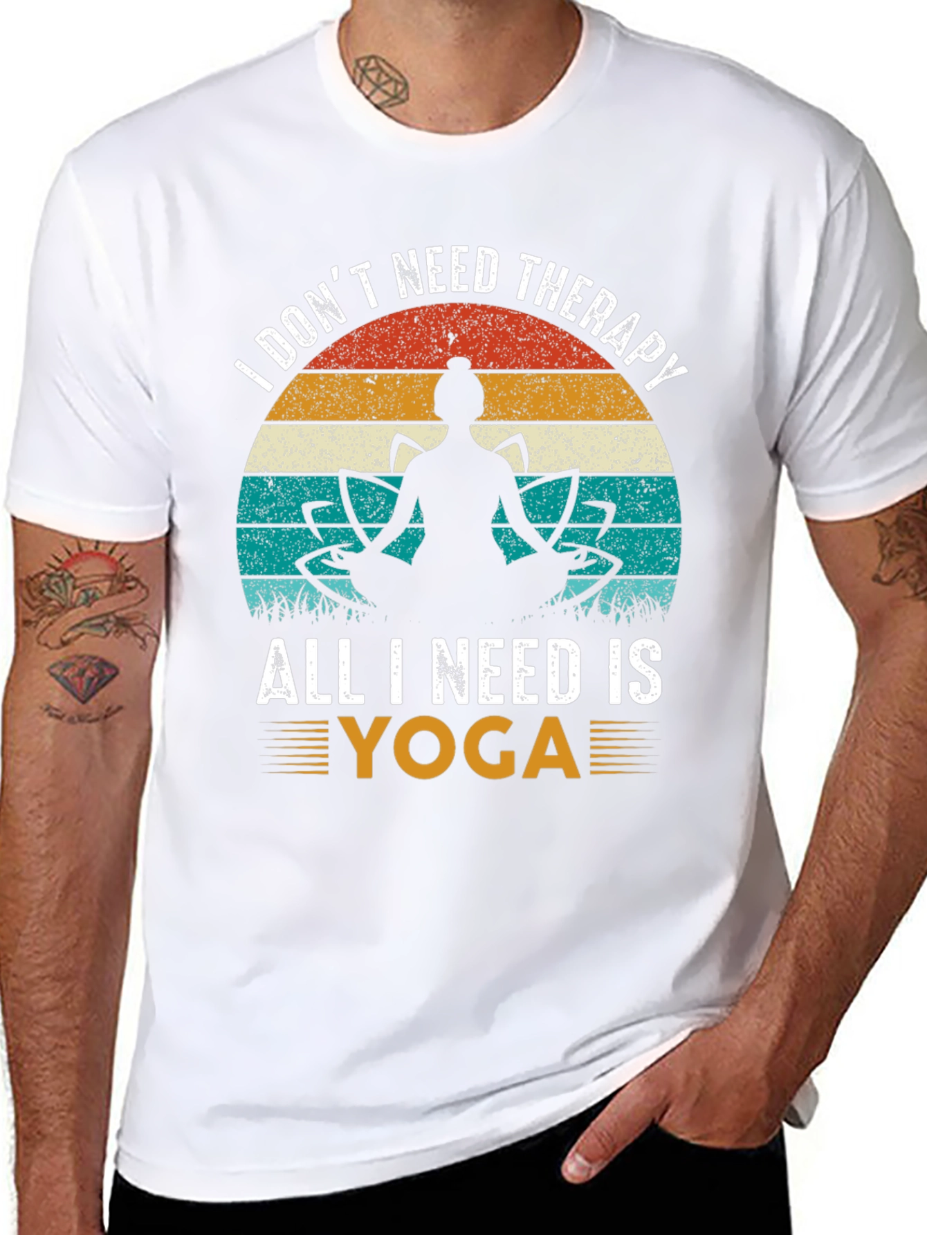 Yoga Therapy T-Shirt - Meditate in Style